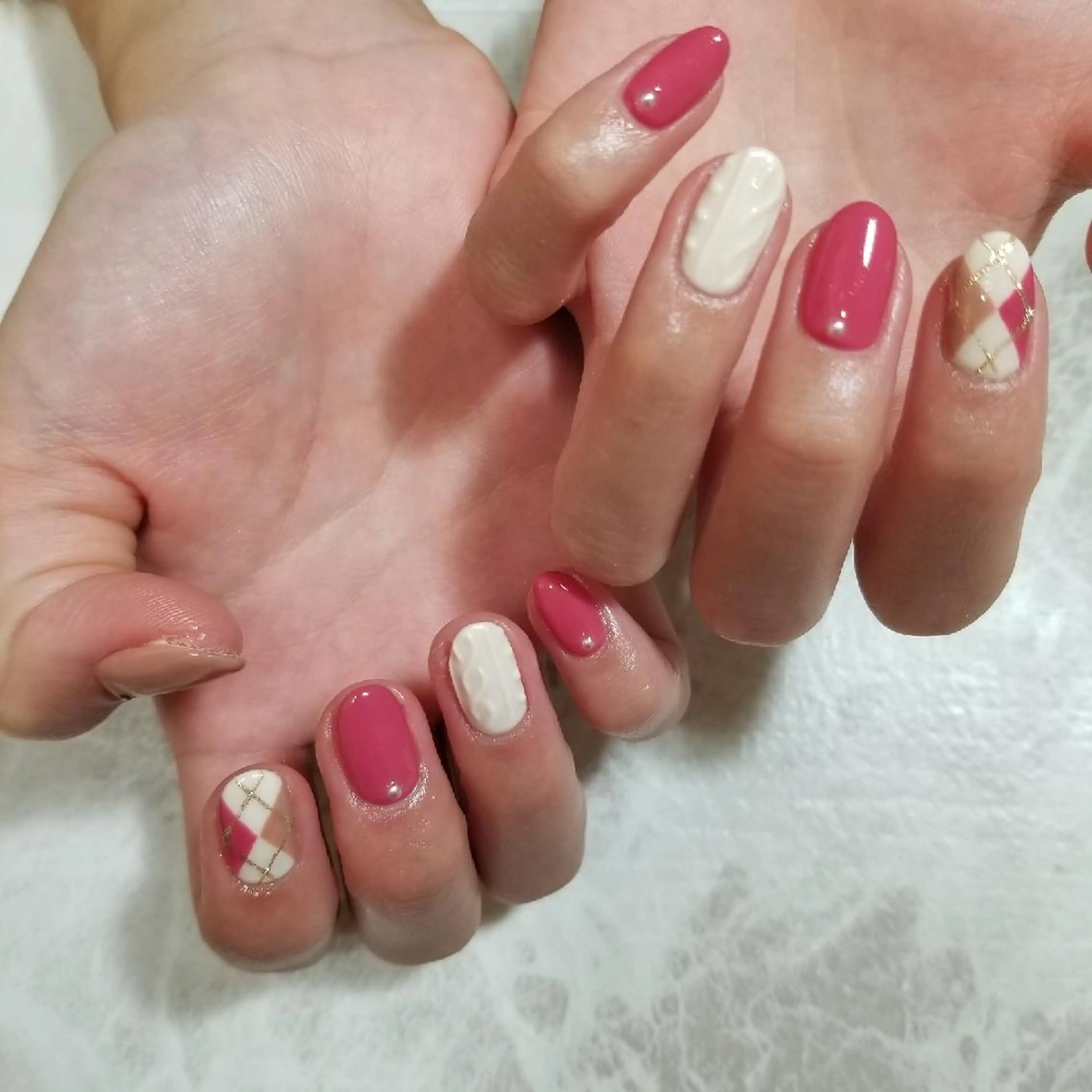 ネイル ハンドネイル nijiiro🌈 サトウのネイルデザイン