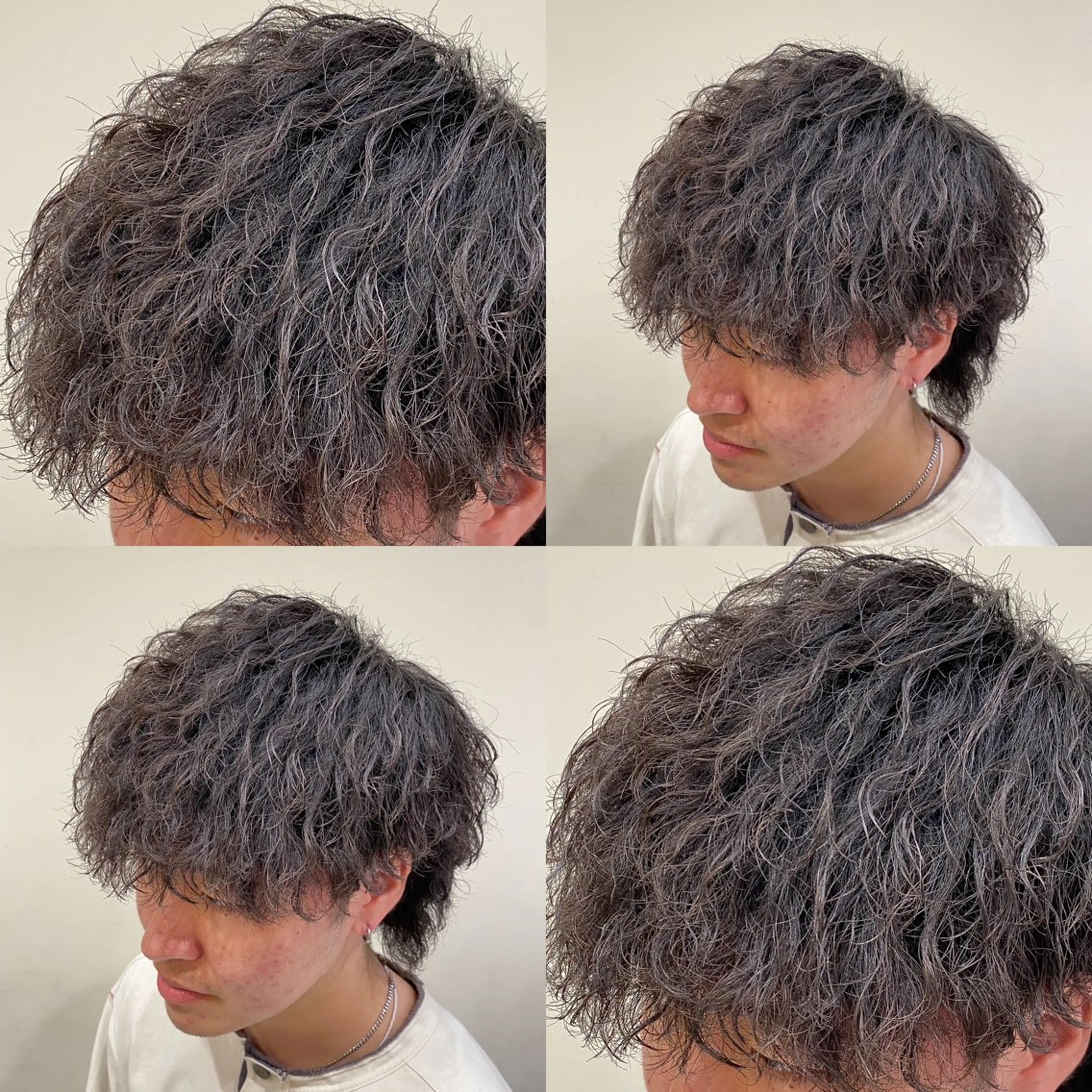 パーマ メンズ メンズ特化LIBER 石川玲央のヘアスタイル