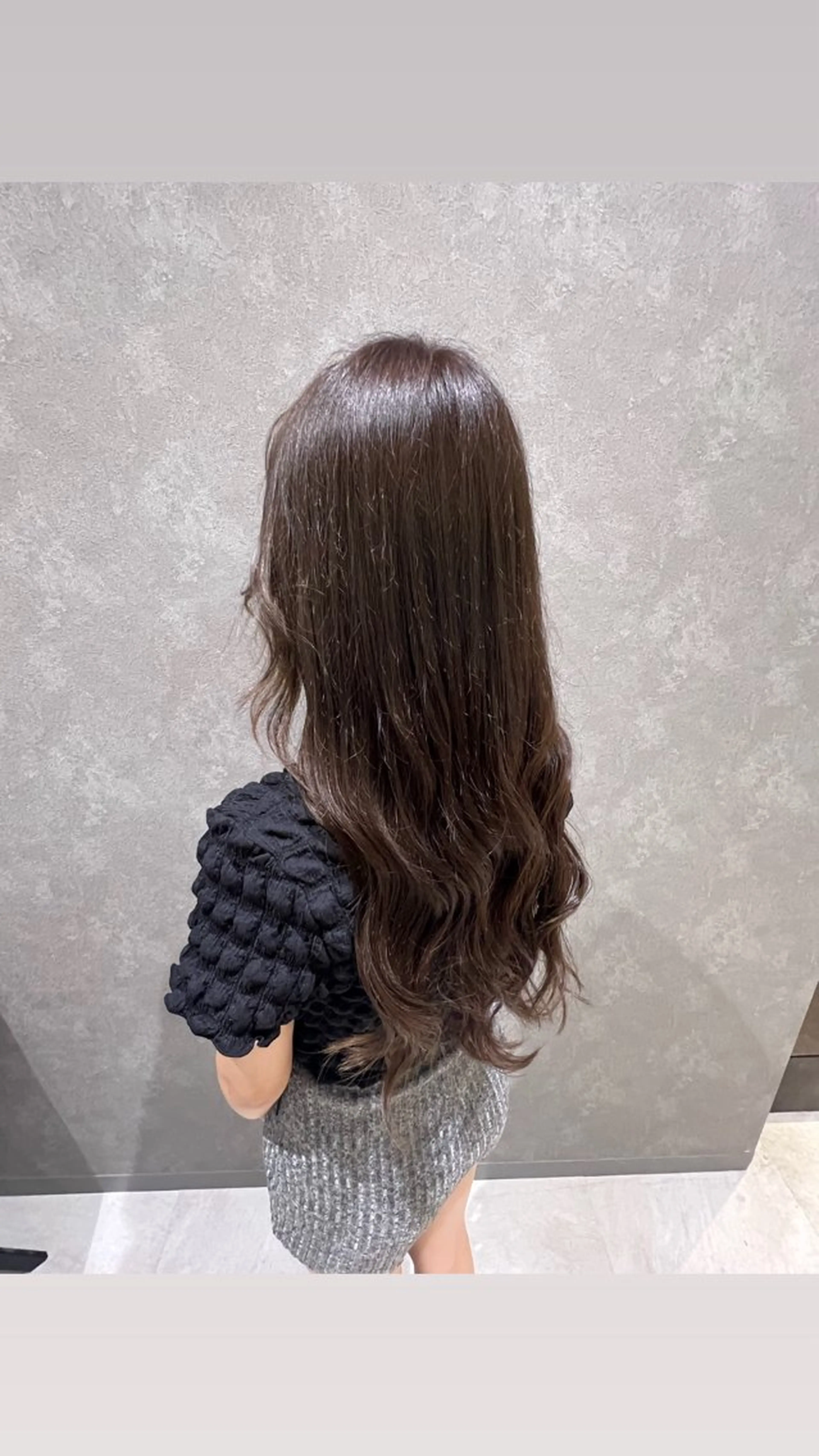 カラー ブラウンカラー Lee天王寺 Rinのヘアスタイル