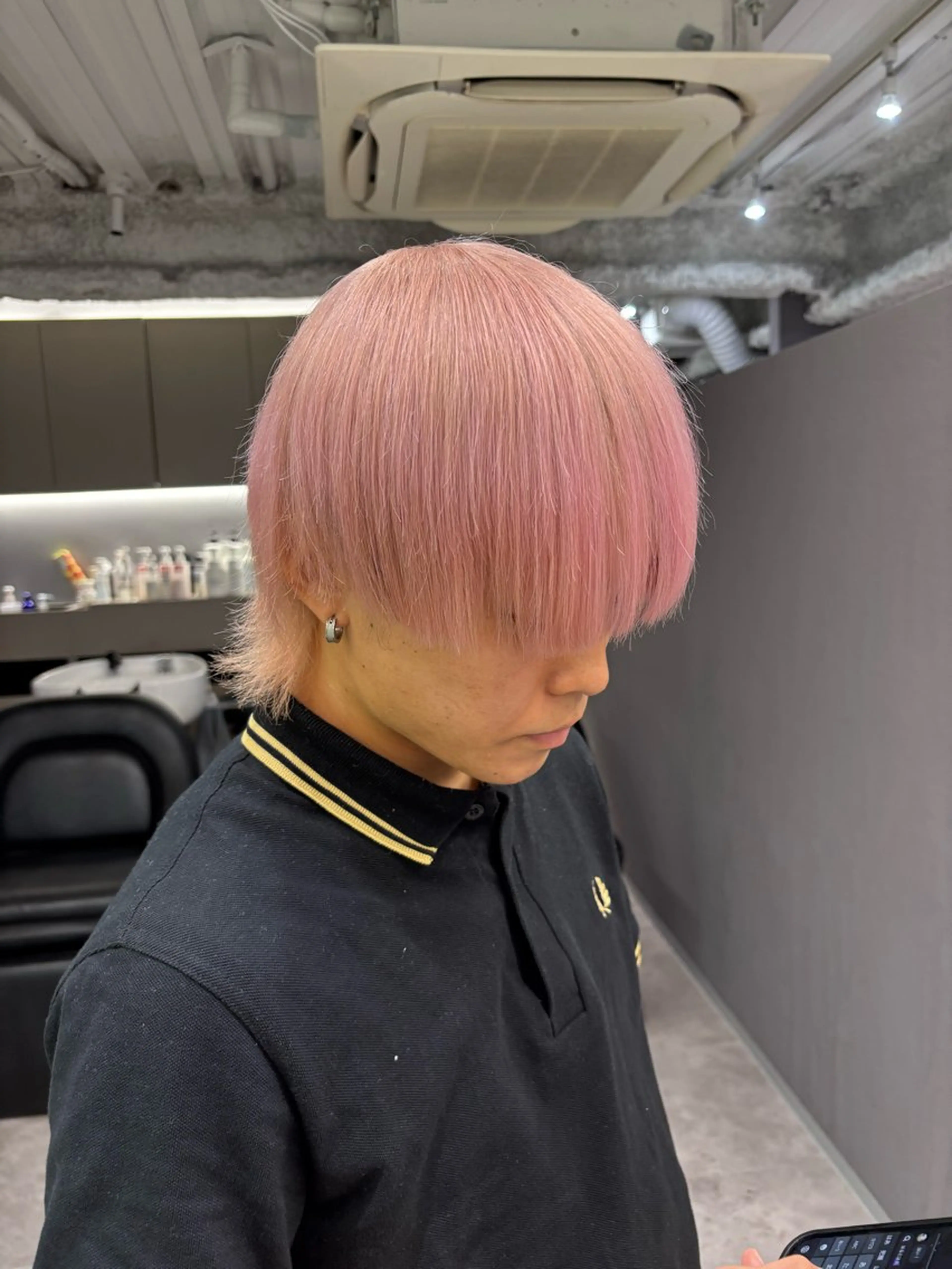 メンズ ヘアカラー 酒井 剛喜のヘアスタイル