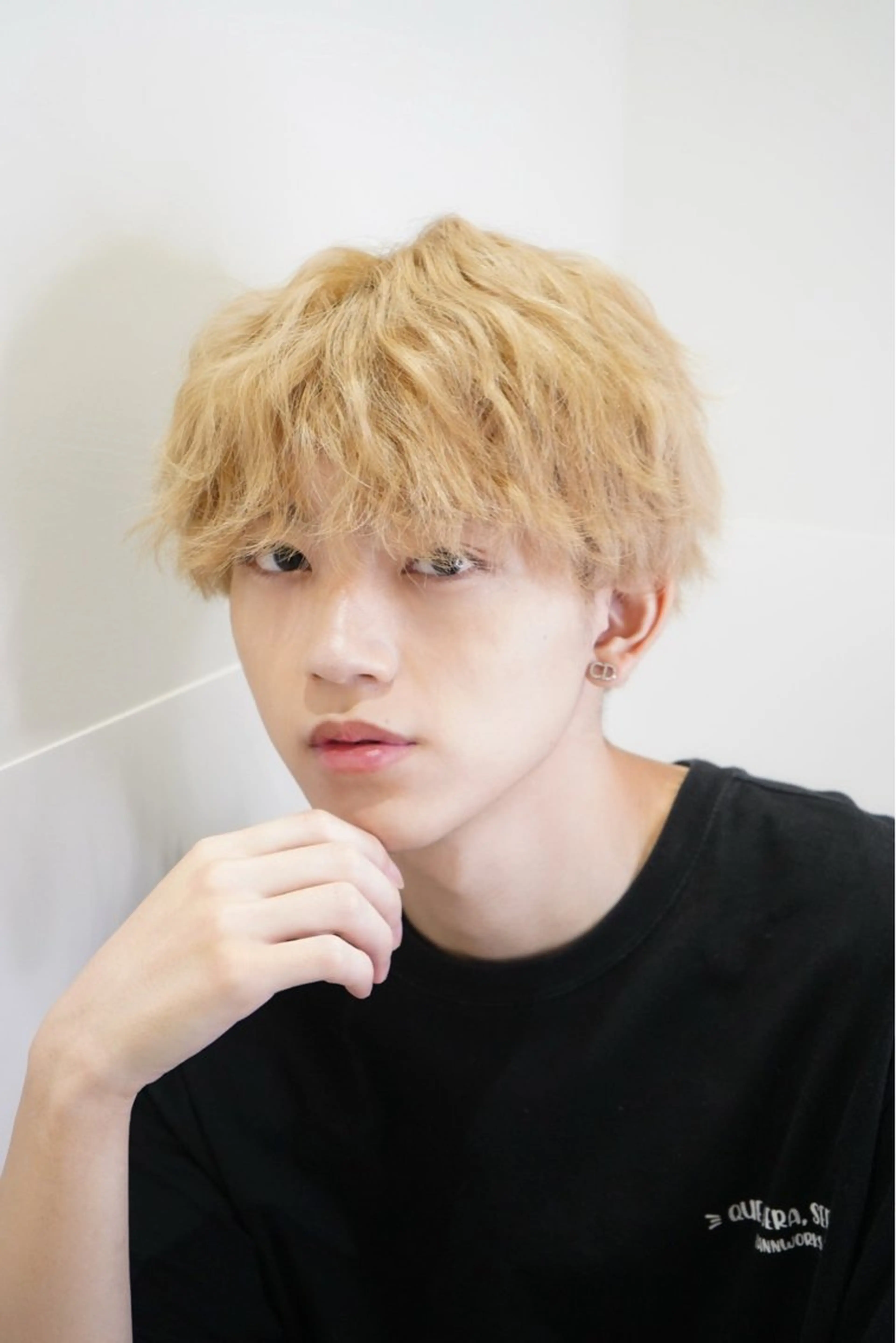 ミディアム カラー メンズ カット ヘアカラー ヘアセット ショートヘア🔥メン ズ特化パーマ/そめやのヘアスタイル