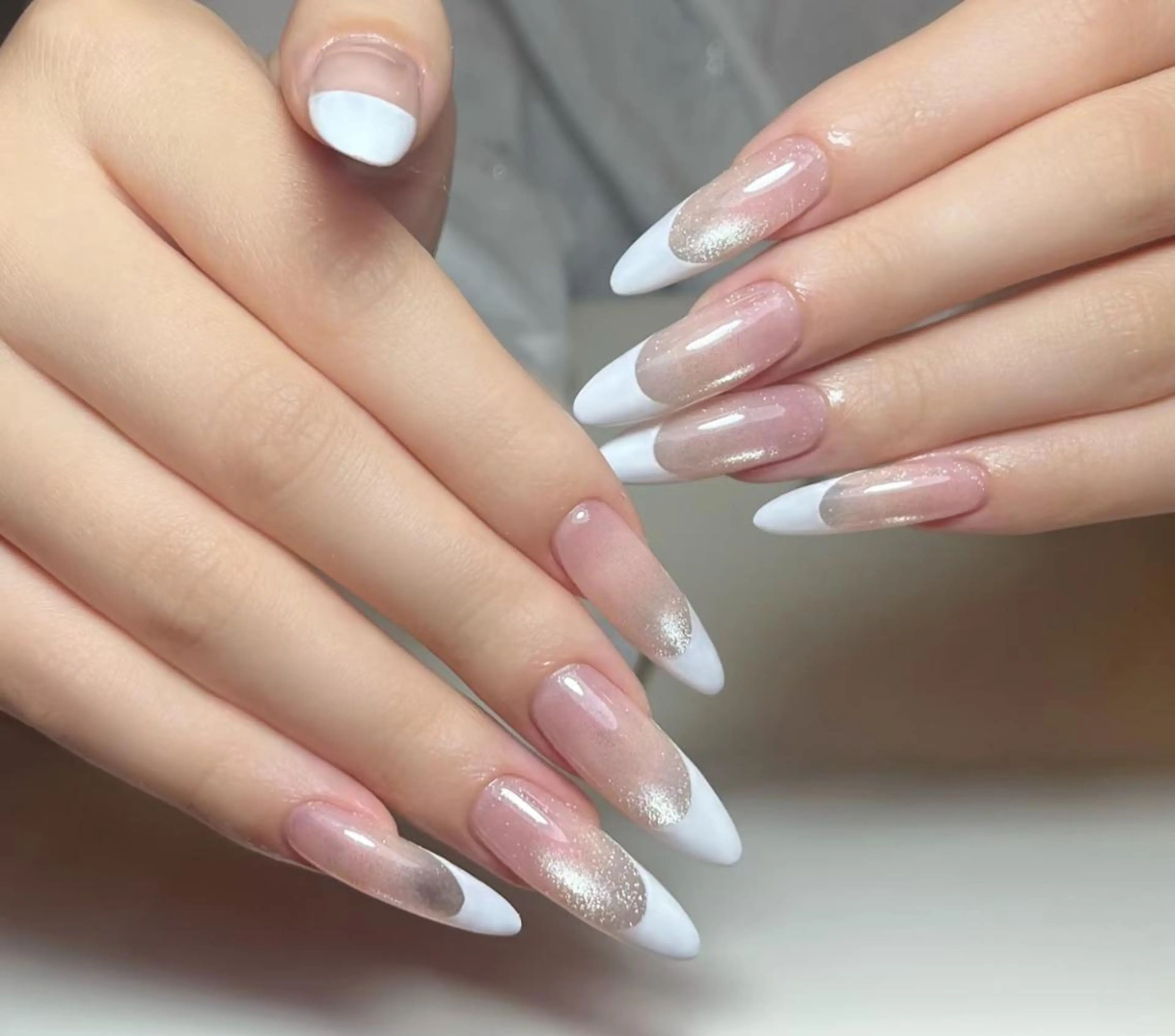 ネイル ハンドネイル By moonネイル 🌷ワンホン/韓国風のネイルデザイン