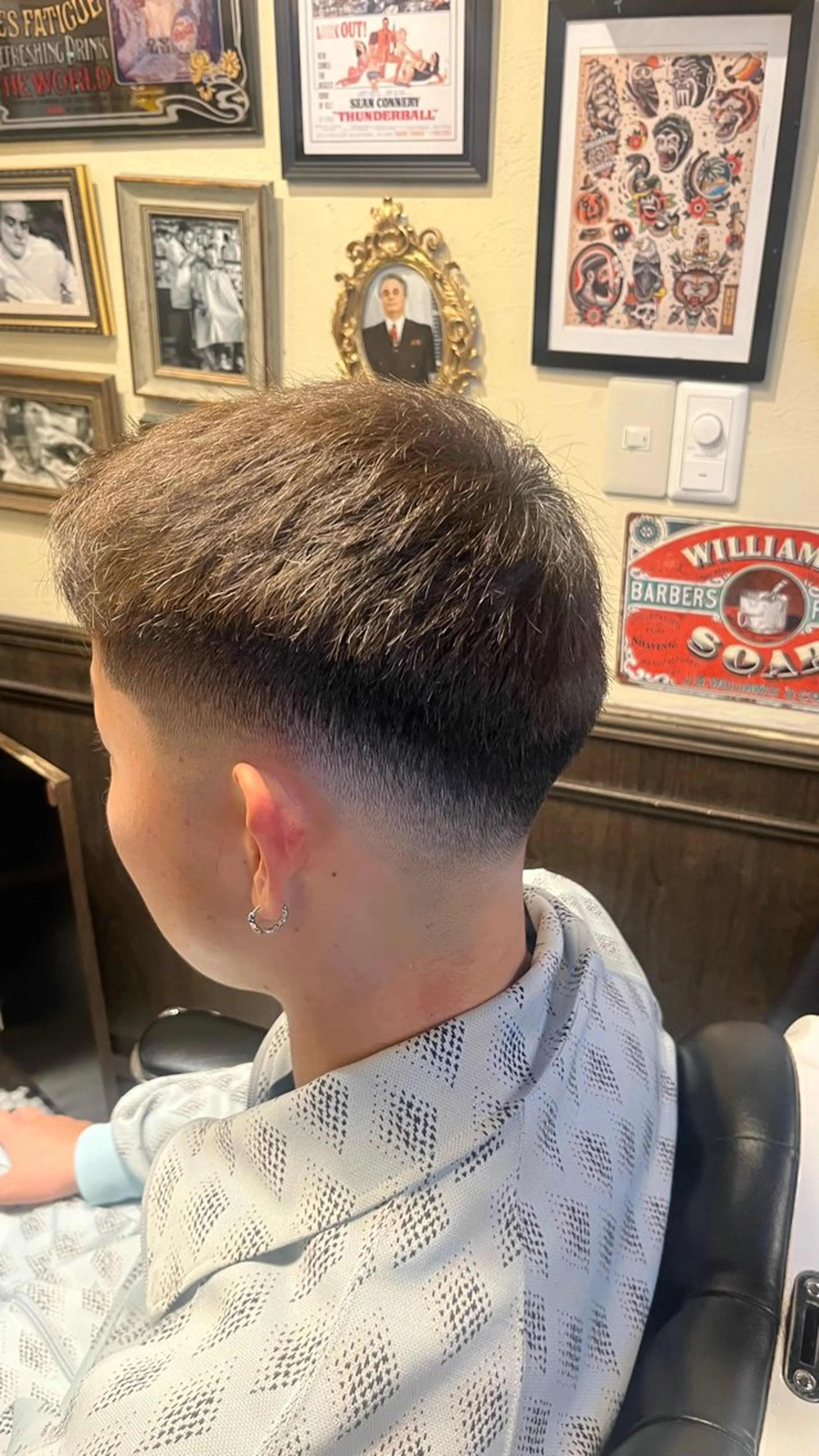 ショート メンズ 佐藤 稜大のヘアスタイル