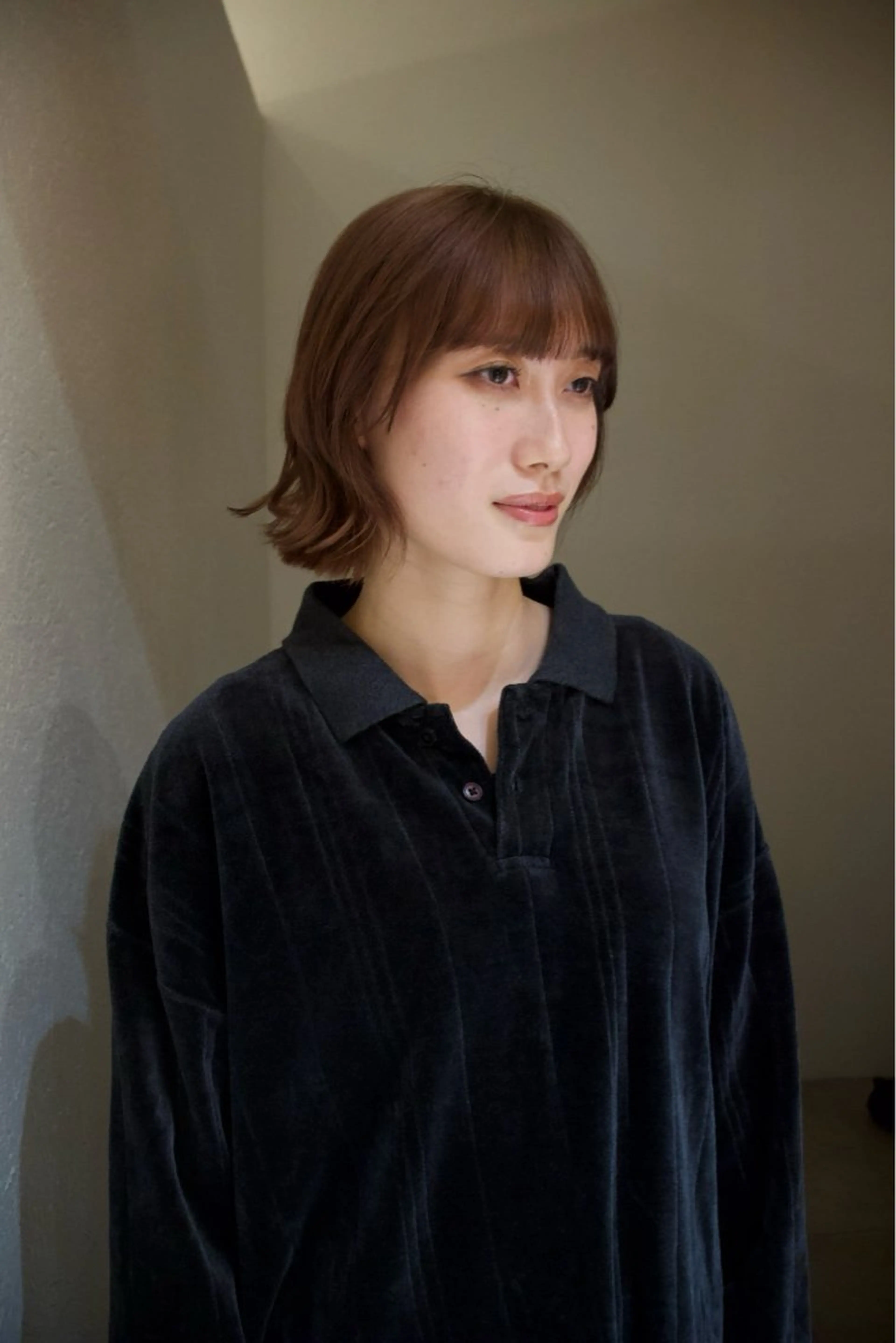 ショート カラー 《無料カットモデル / perm》ナミのヘアスタイル