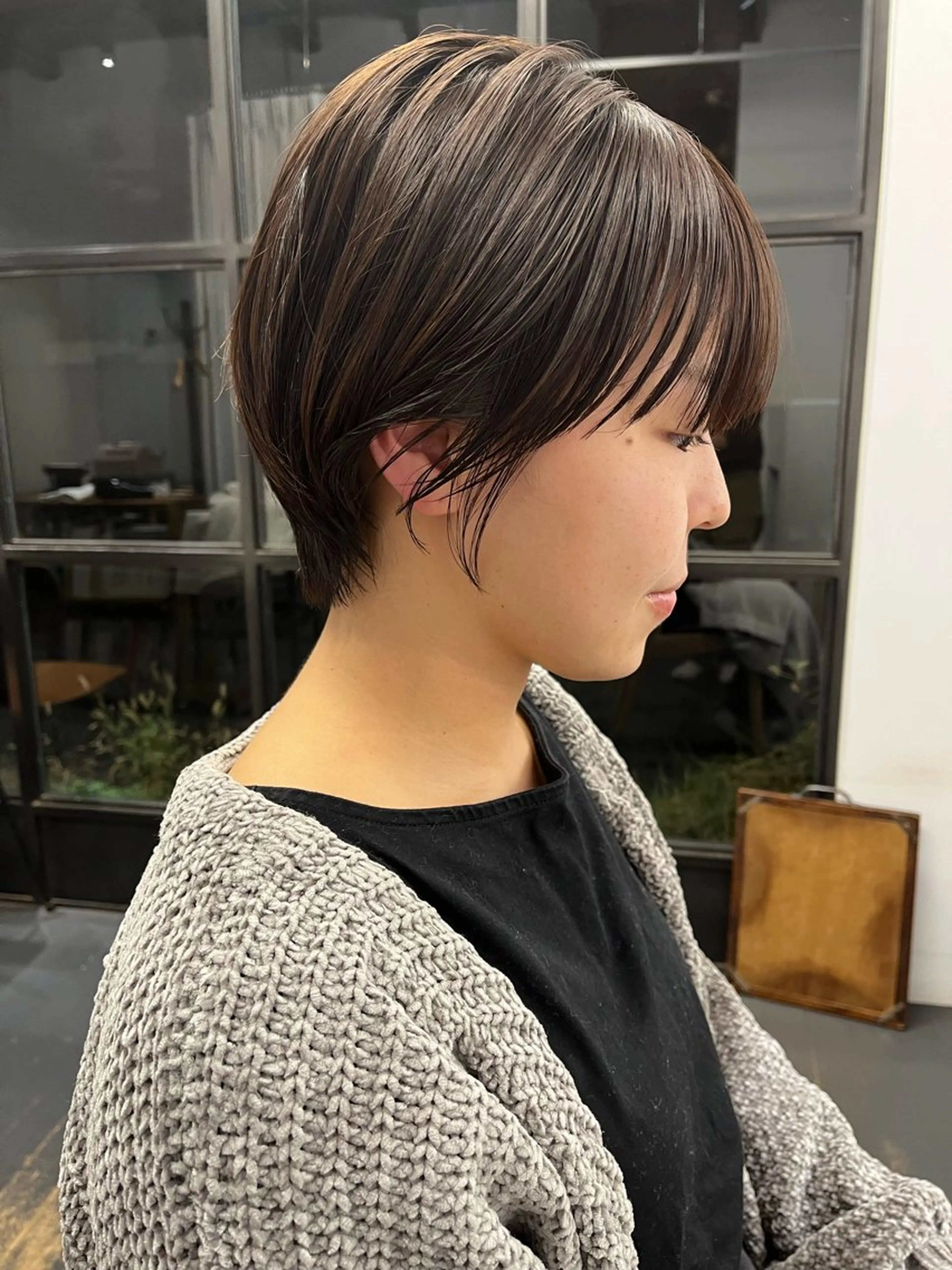 ショート ショートヘア 浪 一平のヘアスタイル