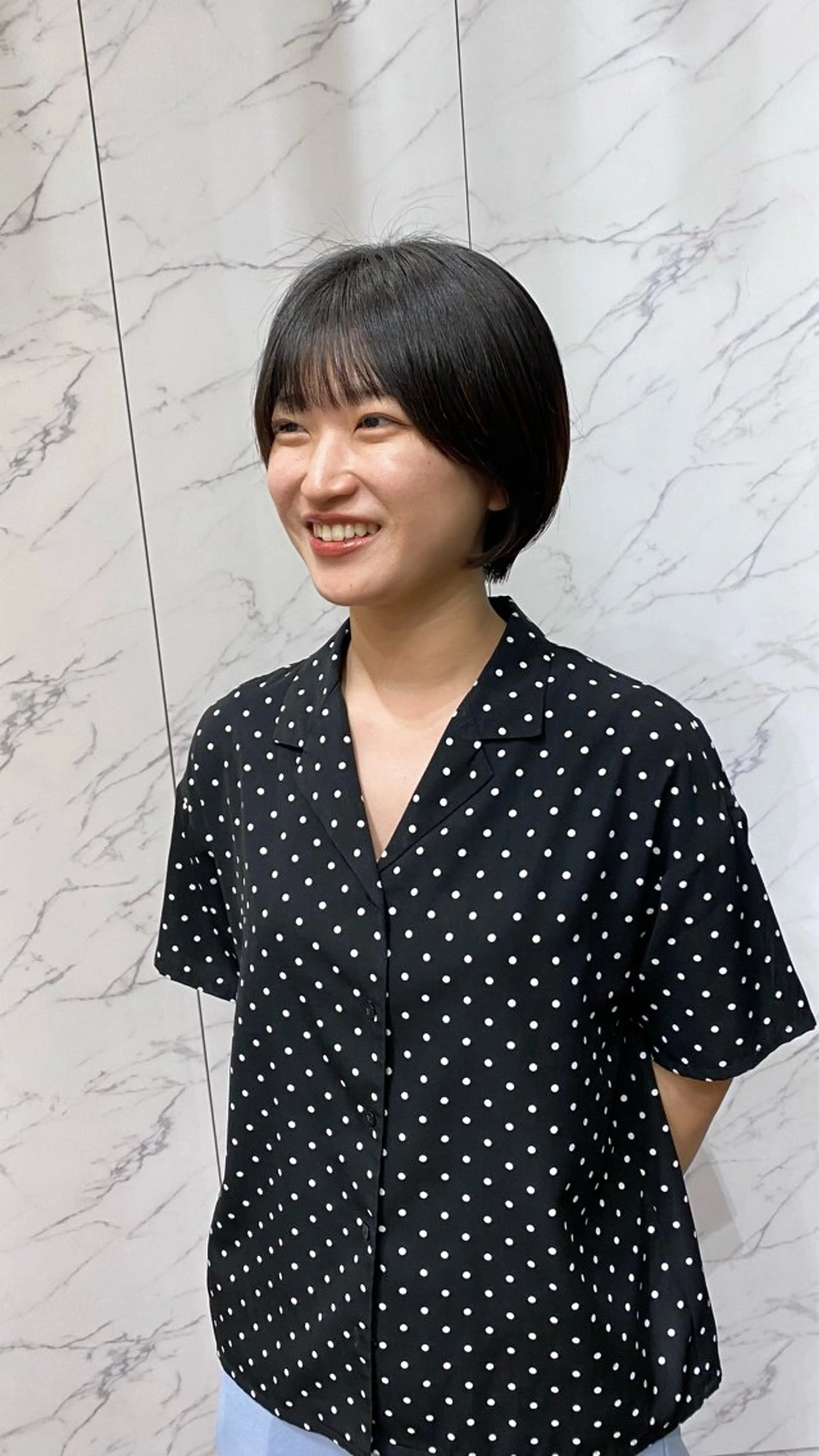 ショート マツザキ マナトのヘアスタイル