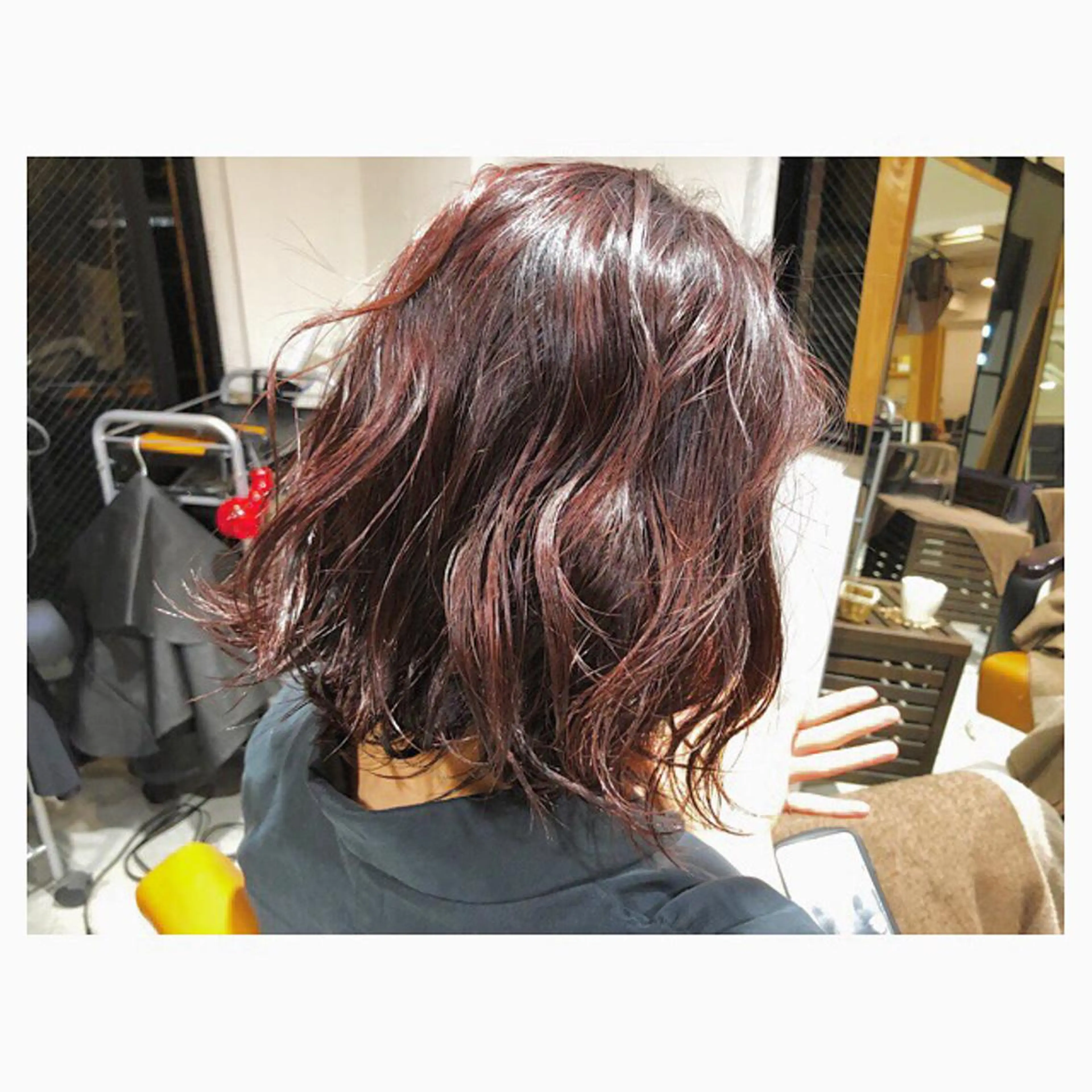 ショート カラー ヘアアレンジ 透明感カラー🤎 ゆりのヘアスタイル