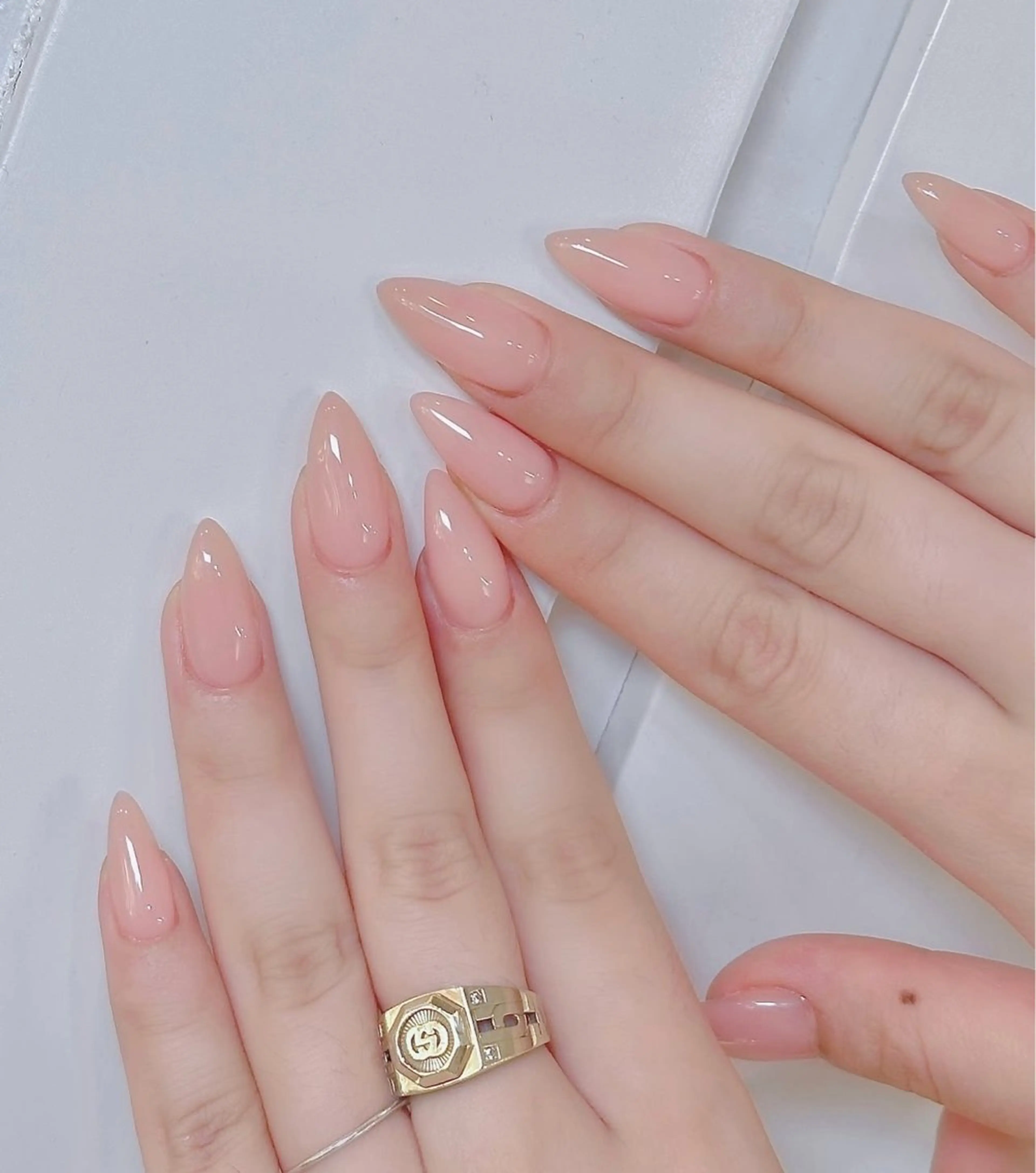 ネイル ワンカラーネイル ハンドネイル sora ❄️のネイルデザイン