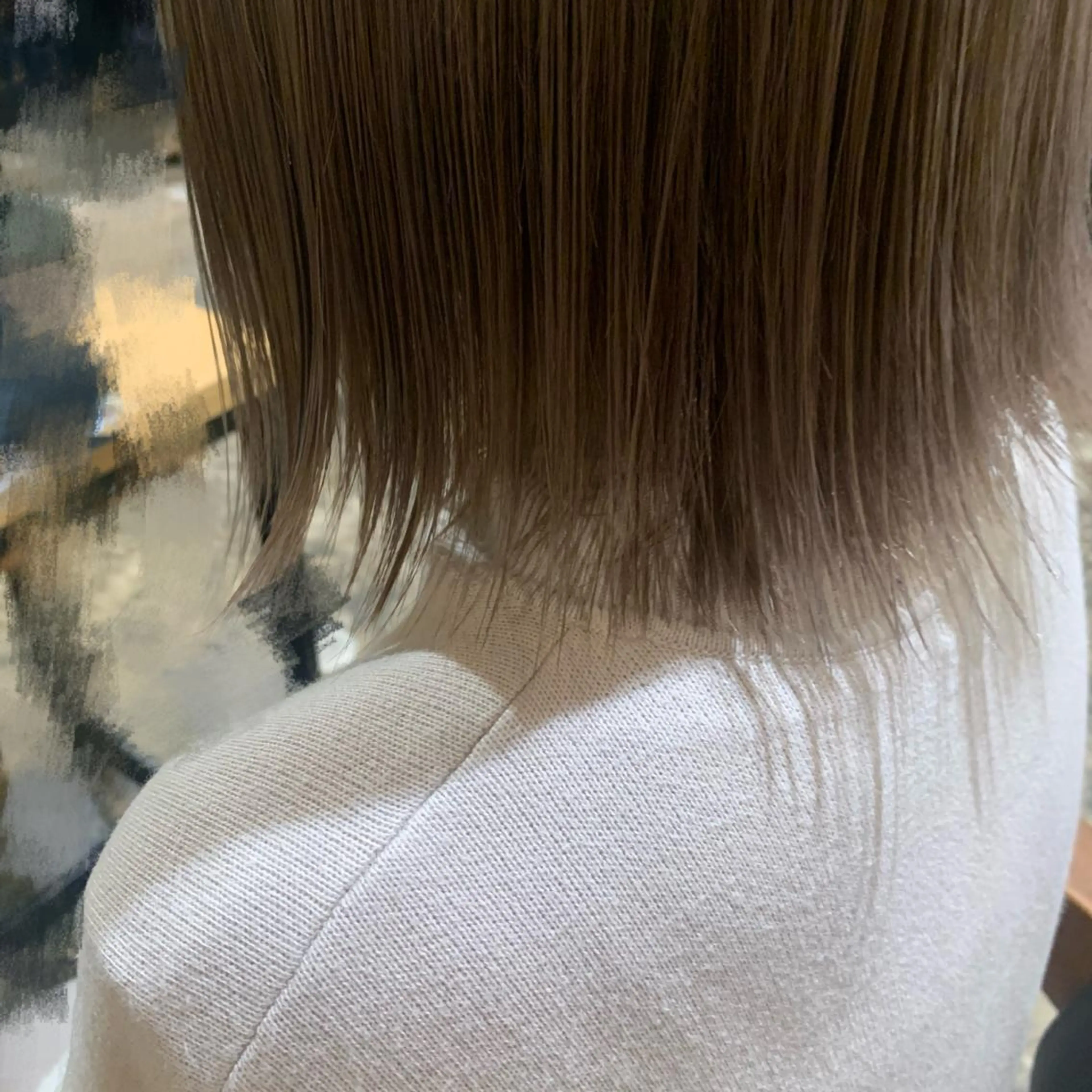 ミディアム カラー UMEDA FIGAROのヘアスタイル