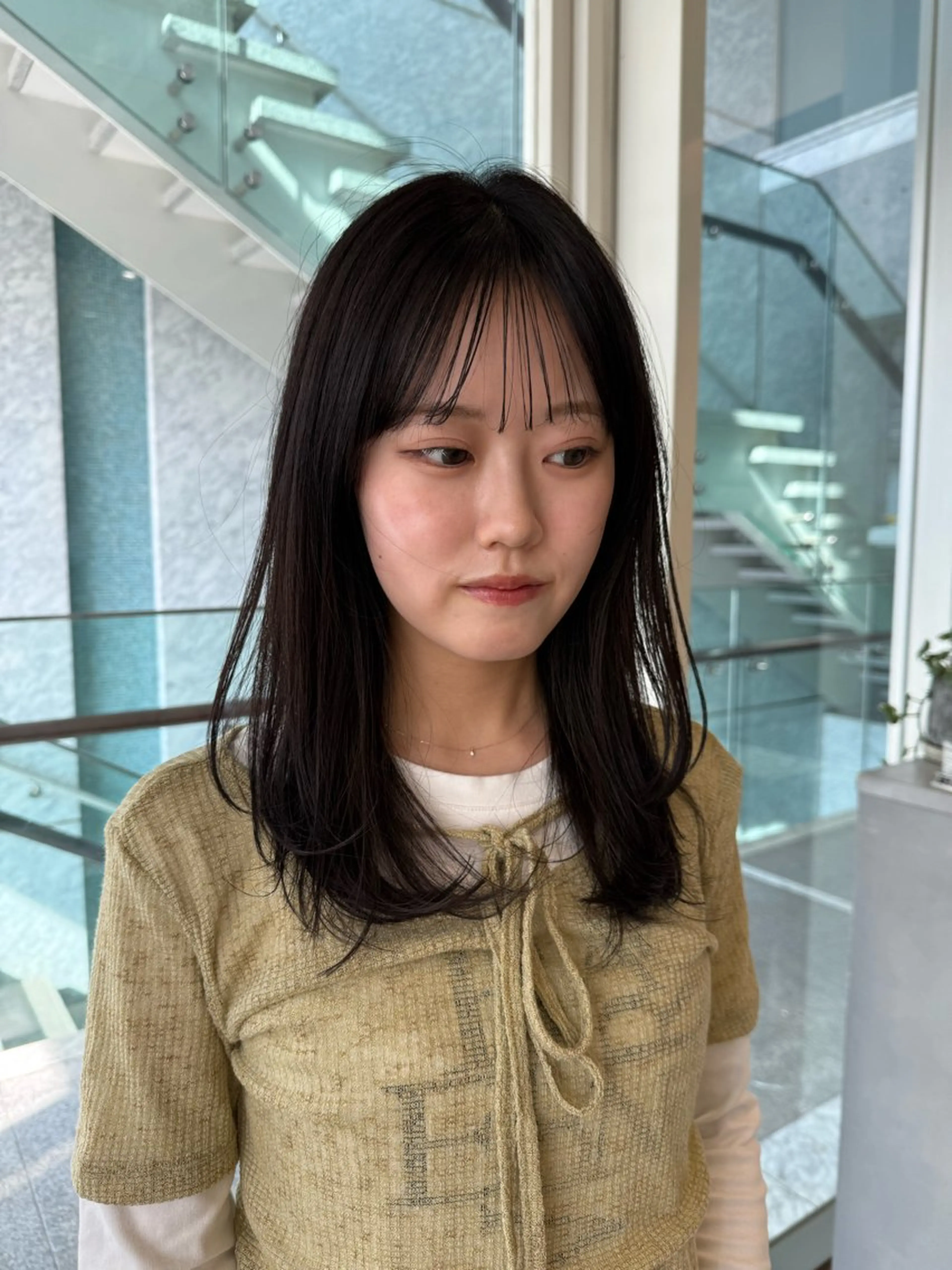セミロング レイヤーカット 表参道SHEA Am iのヘアスタイル