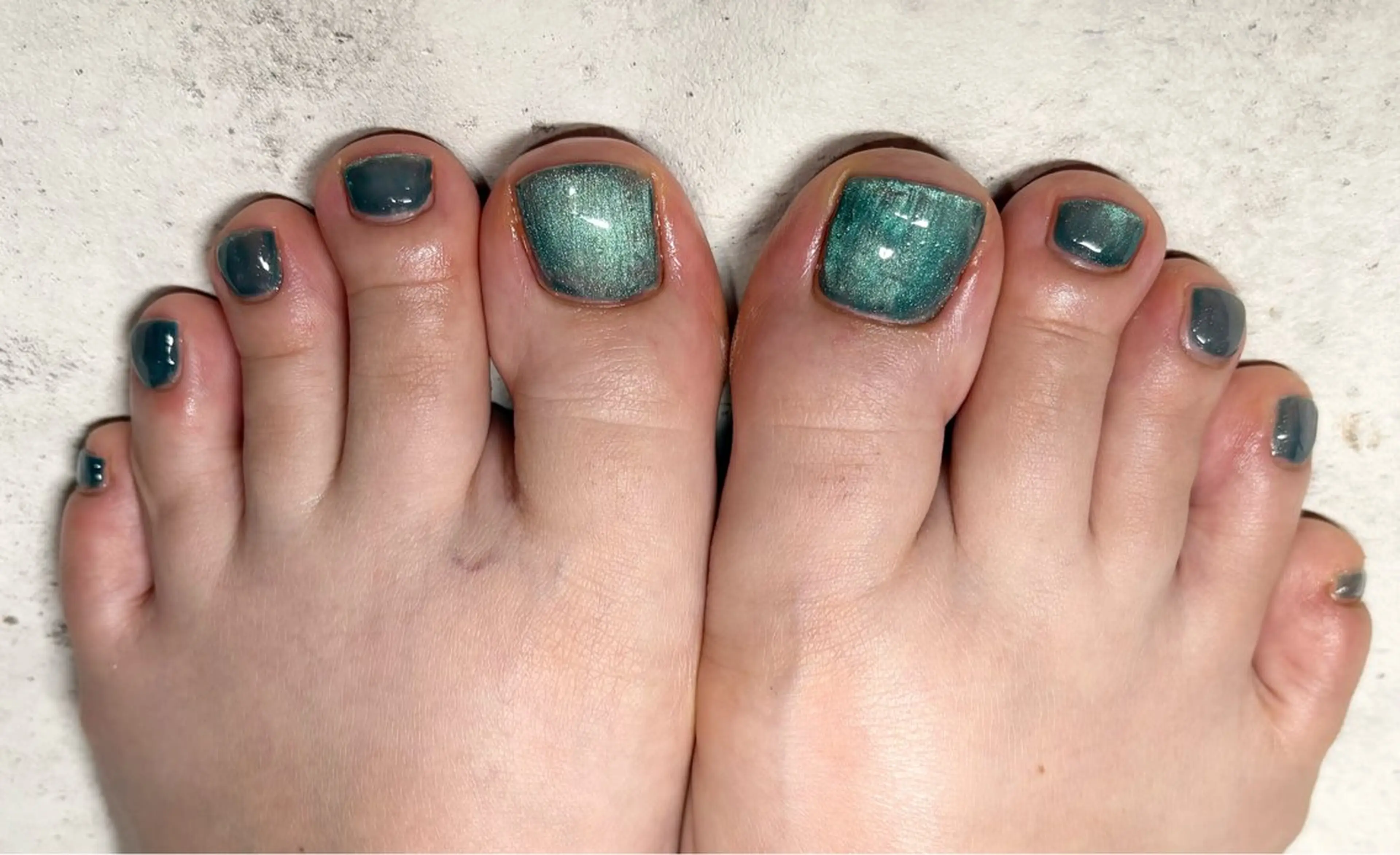 《他店オフあり》マグネット/フラッシュワンカラーネイルの写真