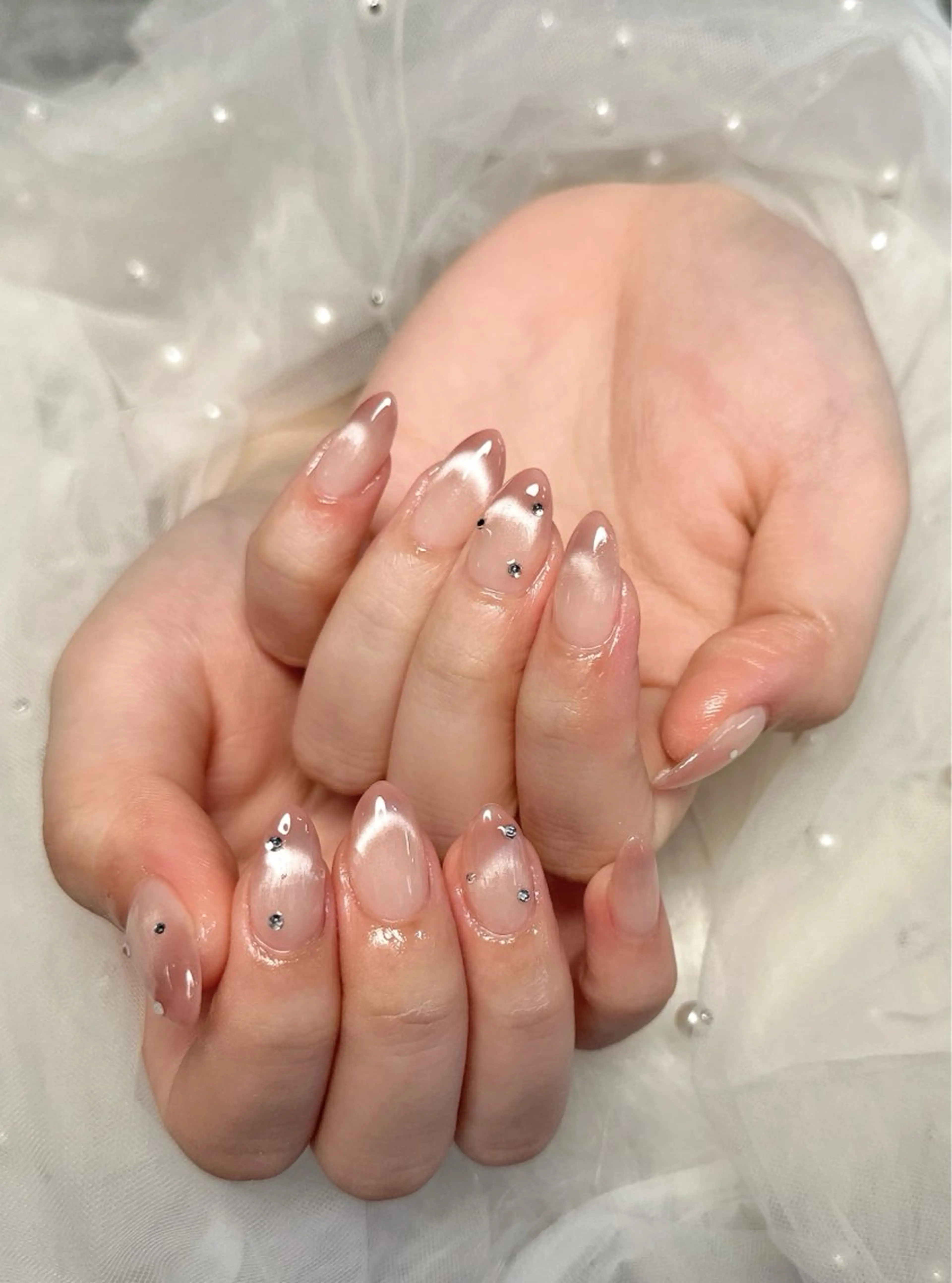 ネイル ハンドネイル 渋谷T&B ナサ ギ ロング無制限中✨のネイルデザイン