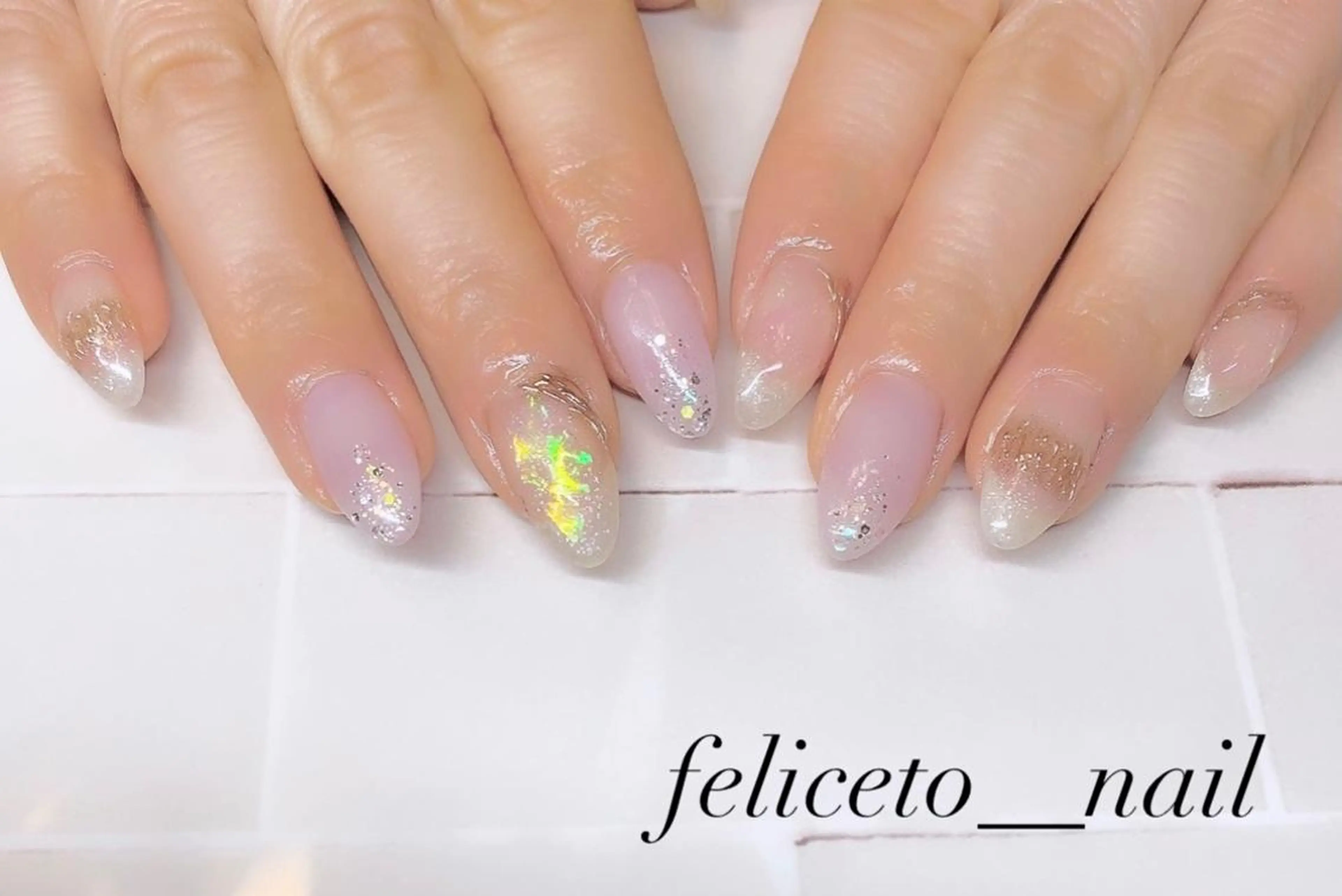 ネイル 氷ネイル・うるうるネイル feliceto_nail所属・Honokaホノカ nailのエステ・リラクイメージ