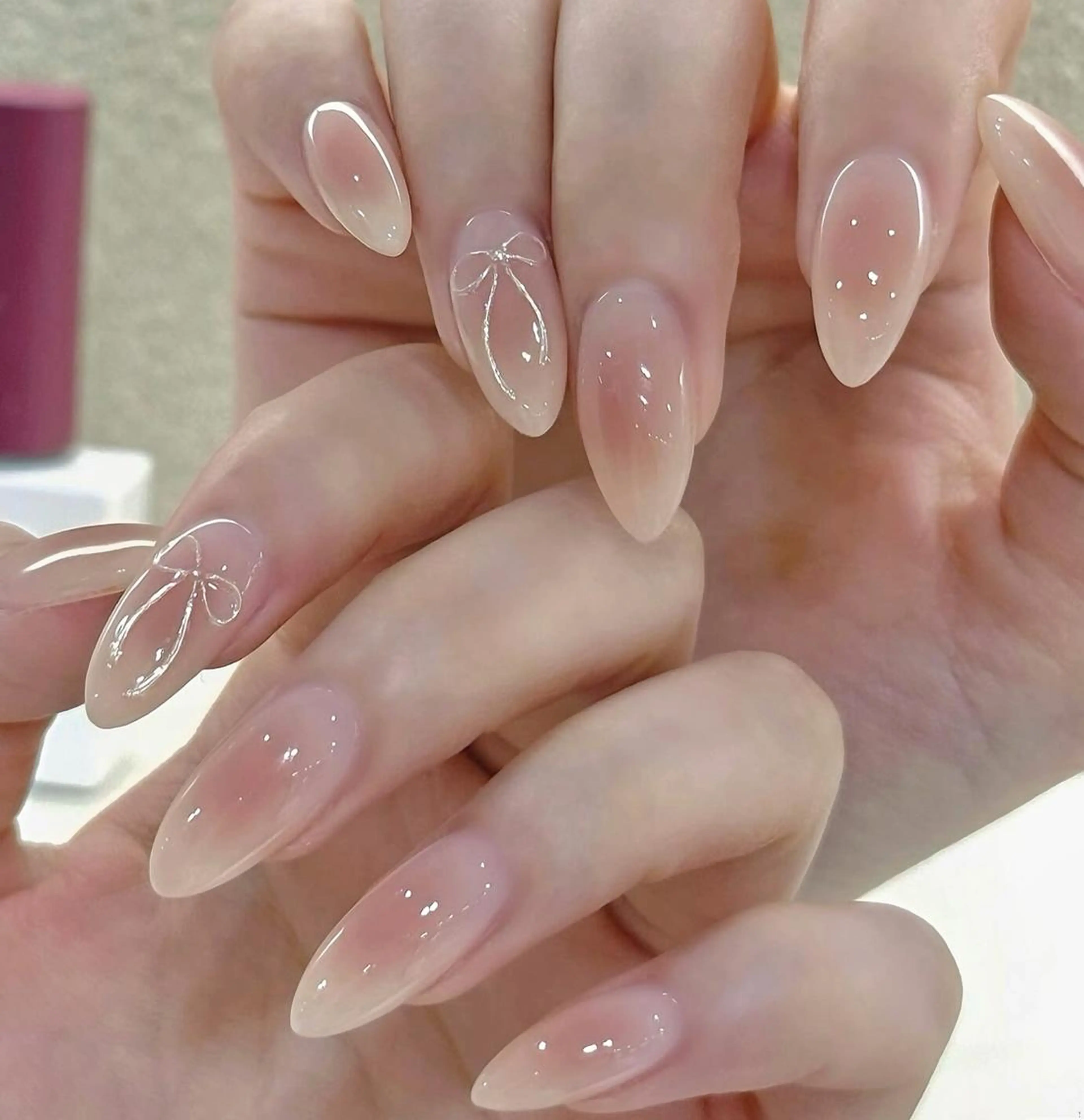 ネイル 🦋ネイルサロン ブラン🌈ゆりのネイルデザイン