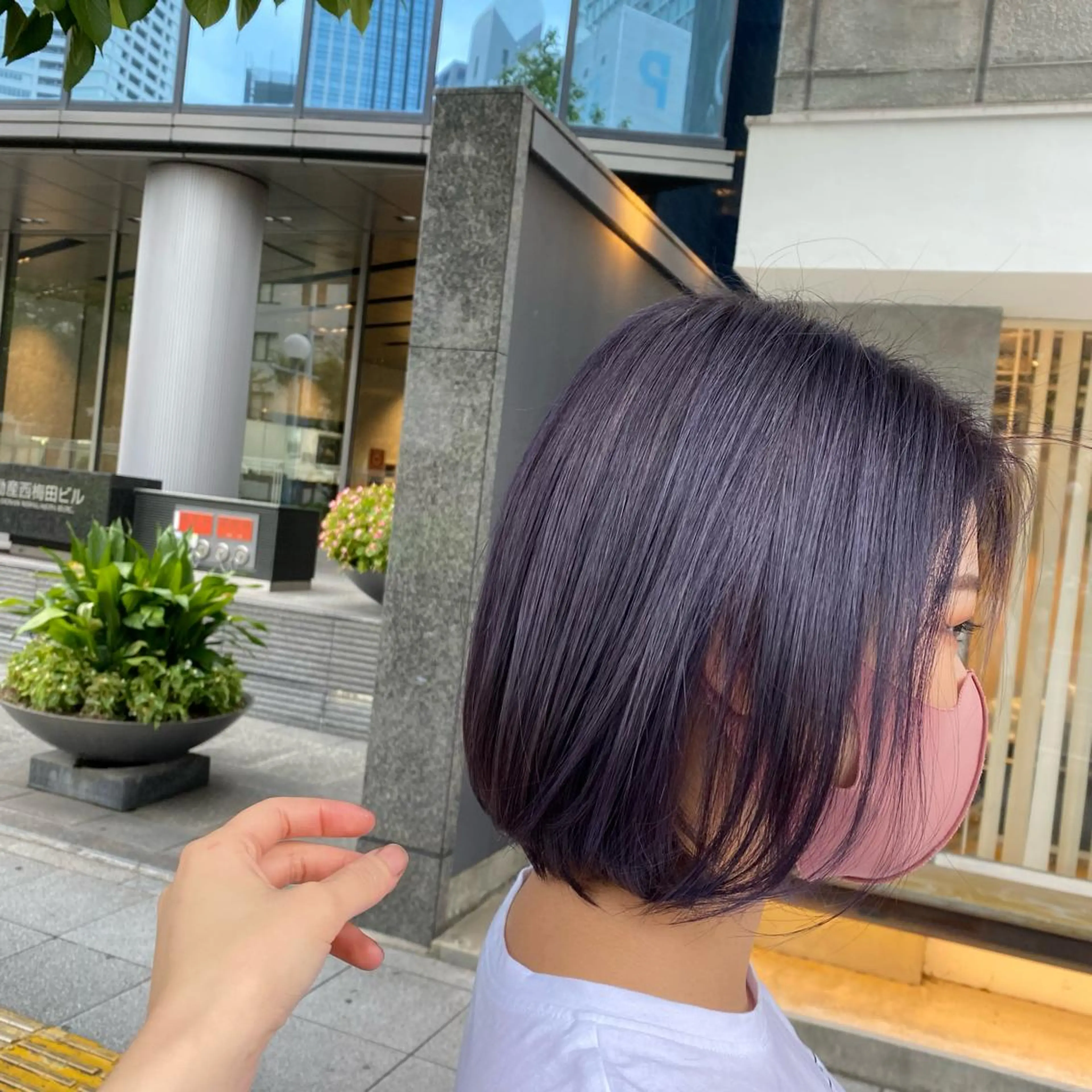 ショート カラー ダブルカラー BELO キエのヘアスタイル
