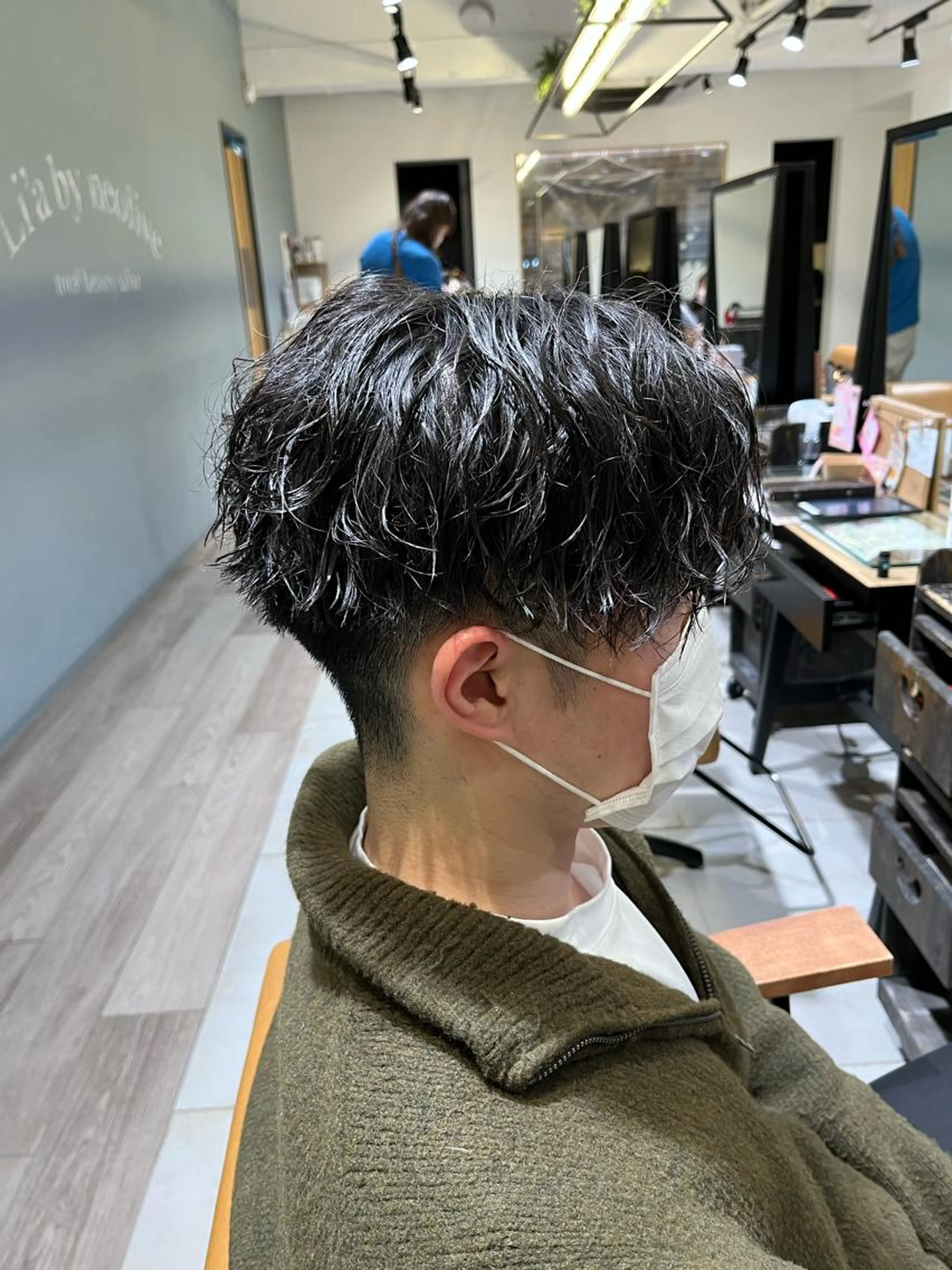 🔥メンズカット＋ツイストスパイラルパーマ✂︎の写真