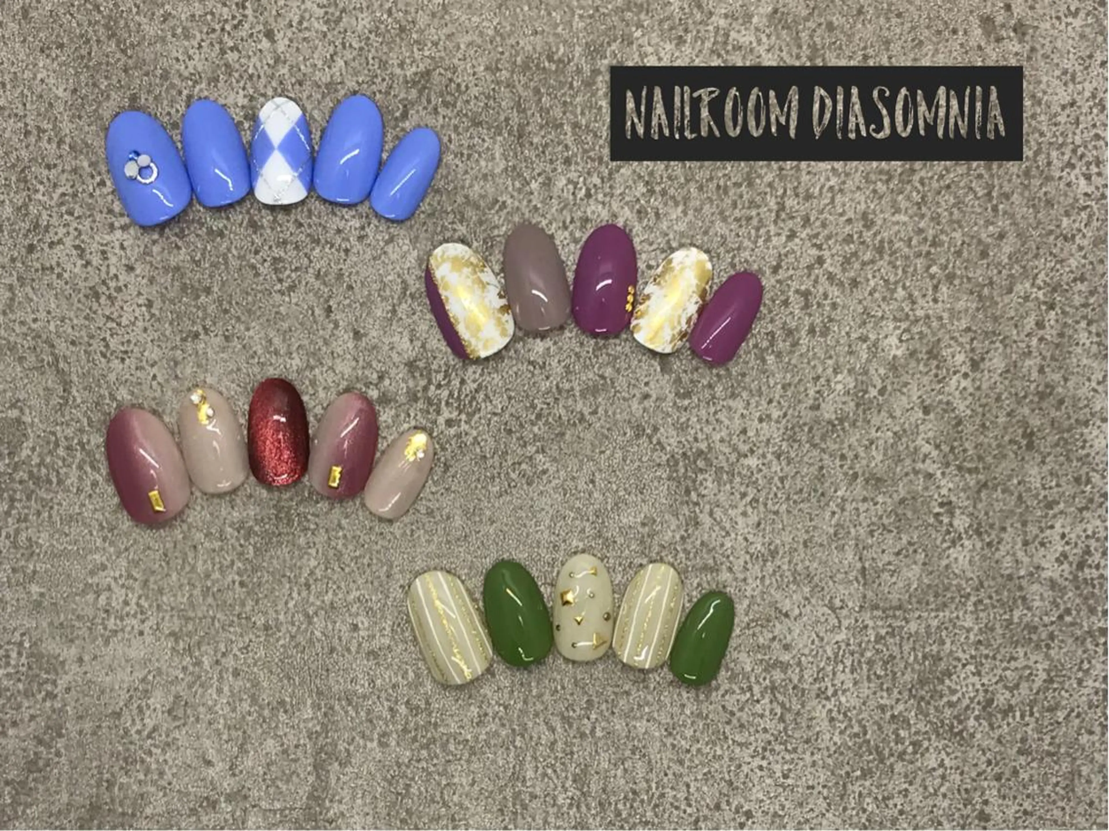 ネイル nailroom DIASOMNIAのネイルデザイン