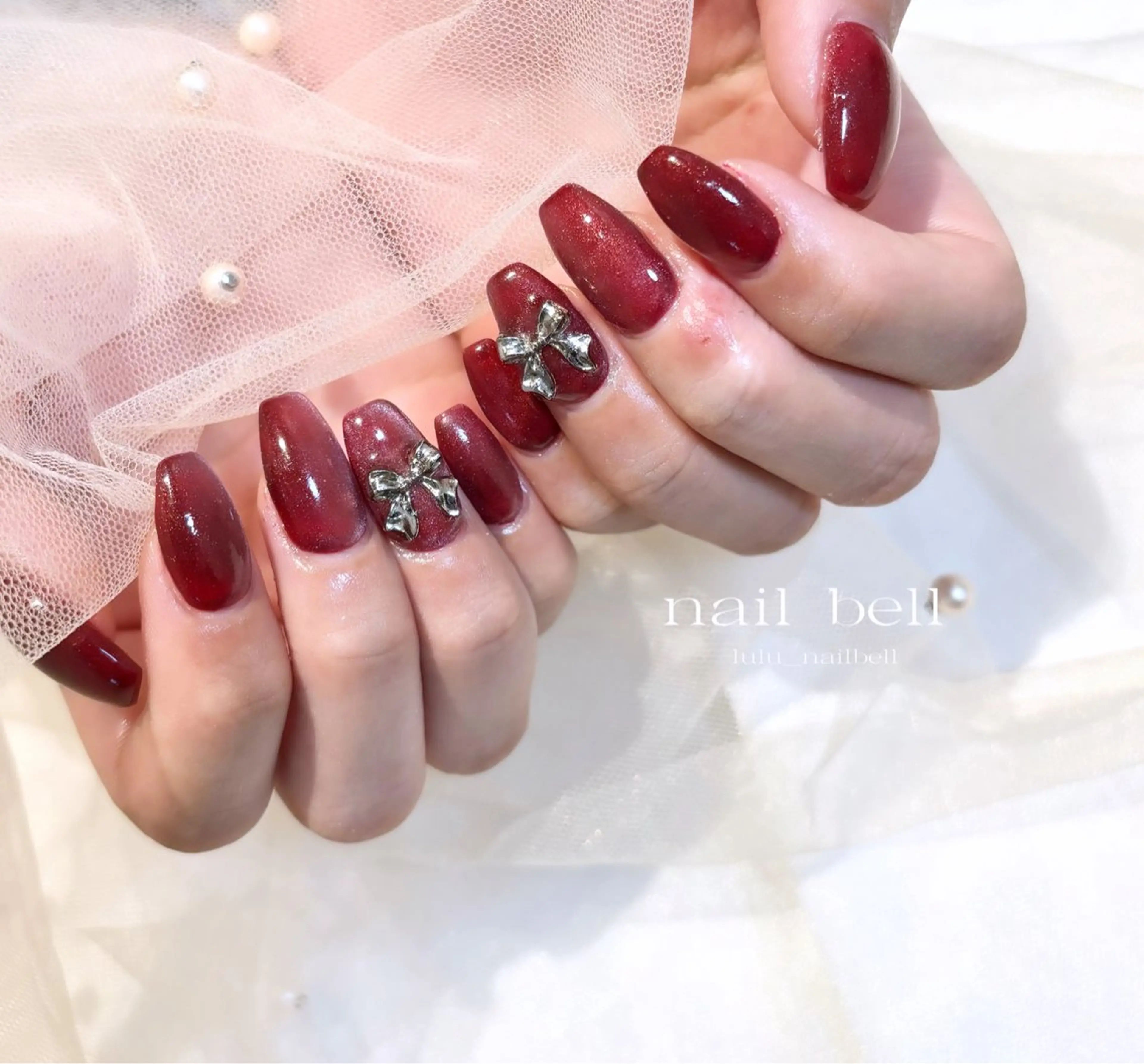 ネイル ハンドネイル 大人可愛いネイル🎗 Hinaのネイルデザイン