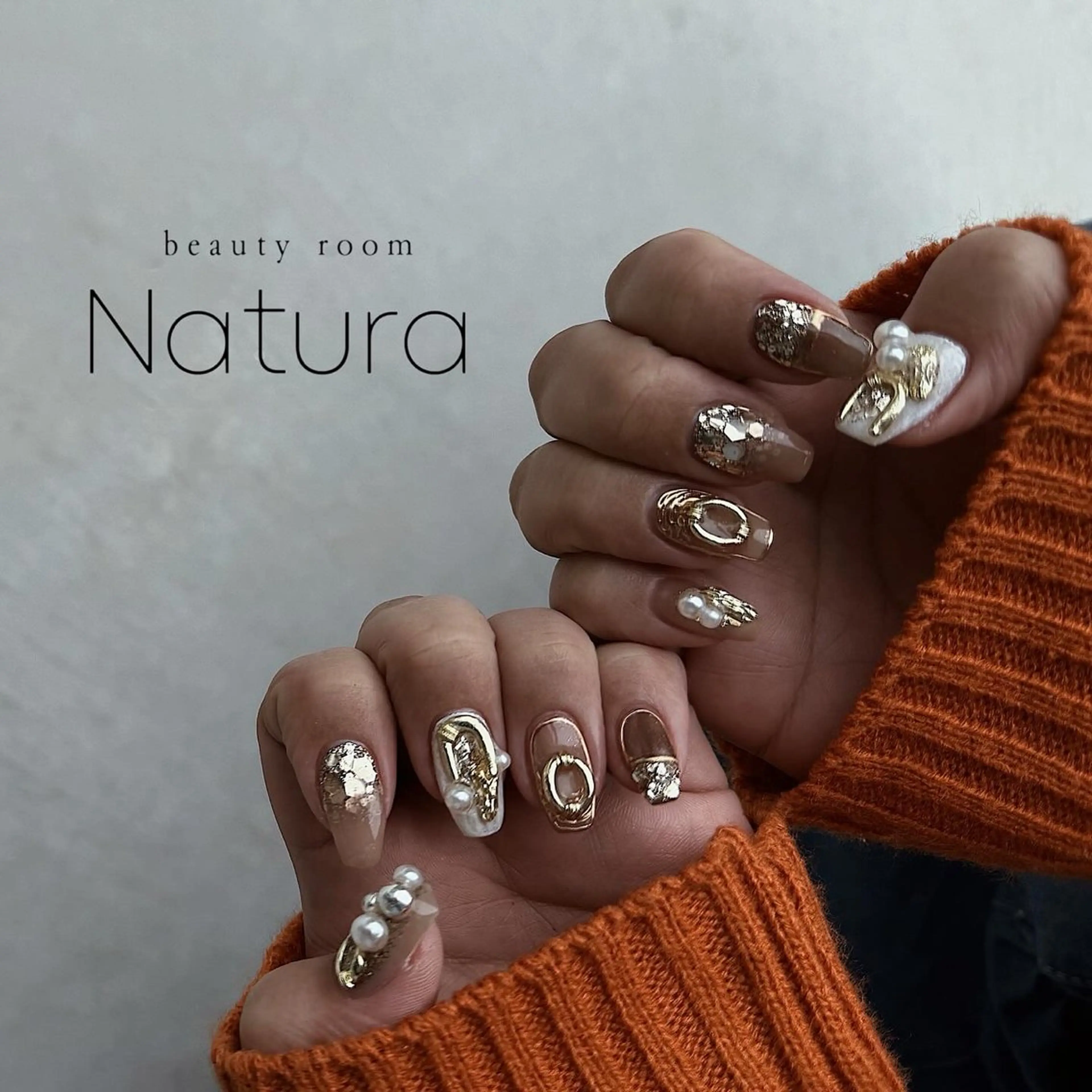 ネイル ハンドネイル beautyroom Naturaのネイルデザイン