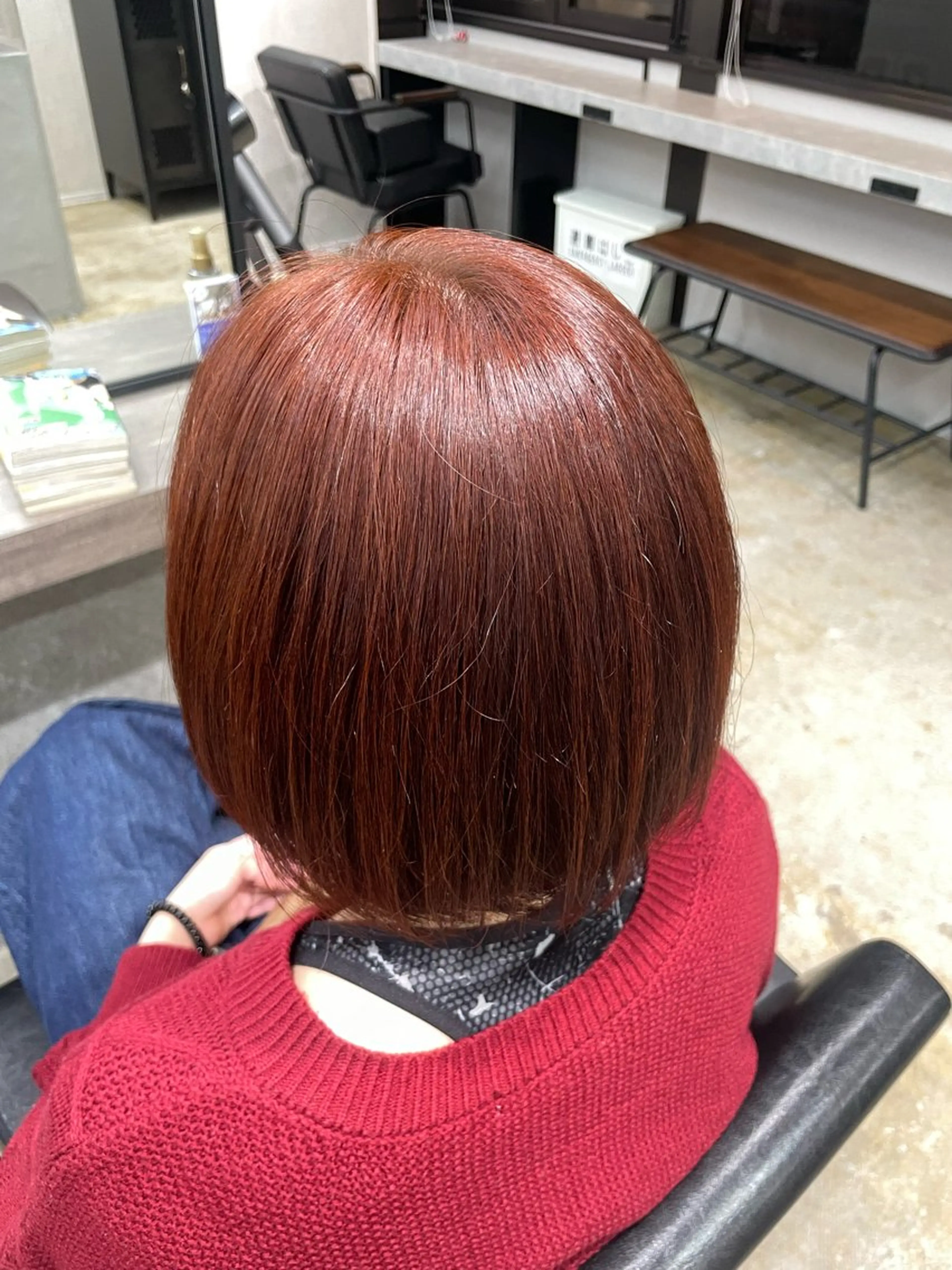 ミディアム ヘアカラー ブレンバイドット所属・ニュアンスカラー/ 🫧レミ(坊主)のヘアスタイル