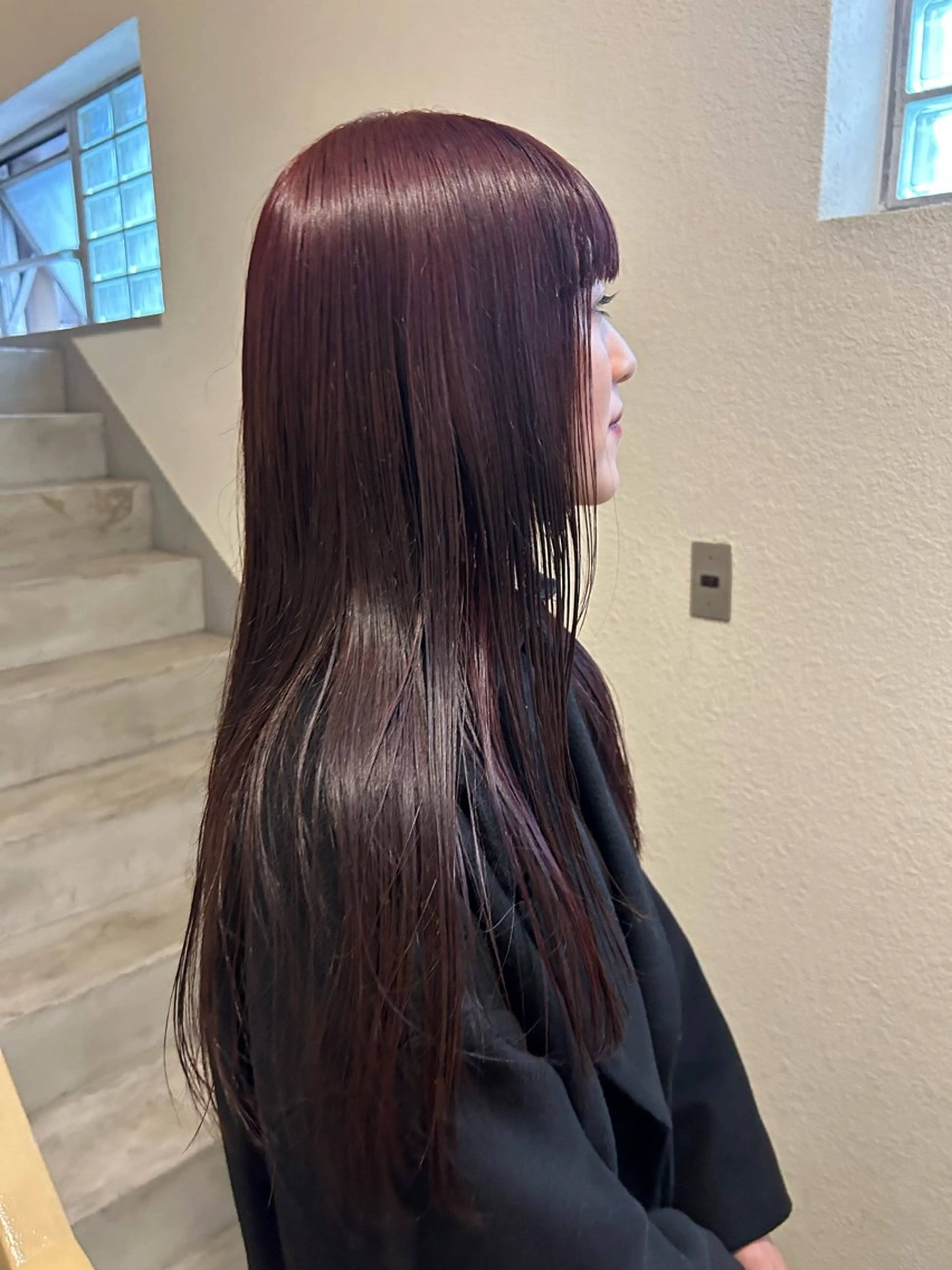 ロング 薄暮 マツイ　レンのヘアスタイル