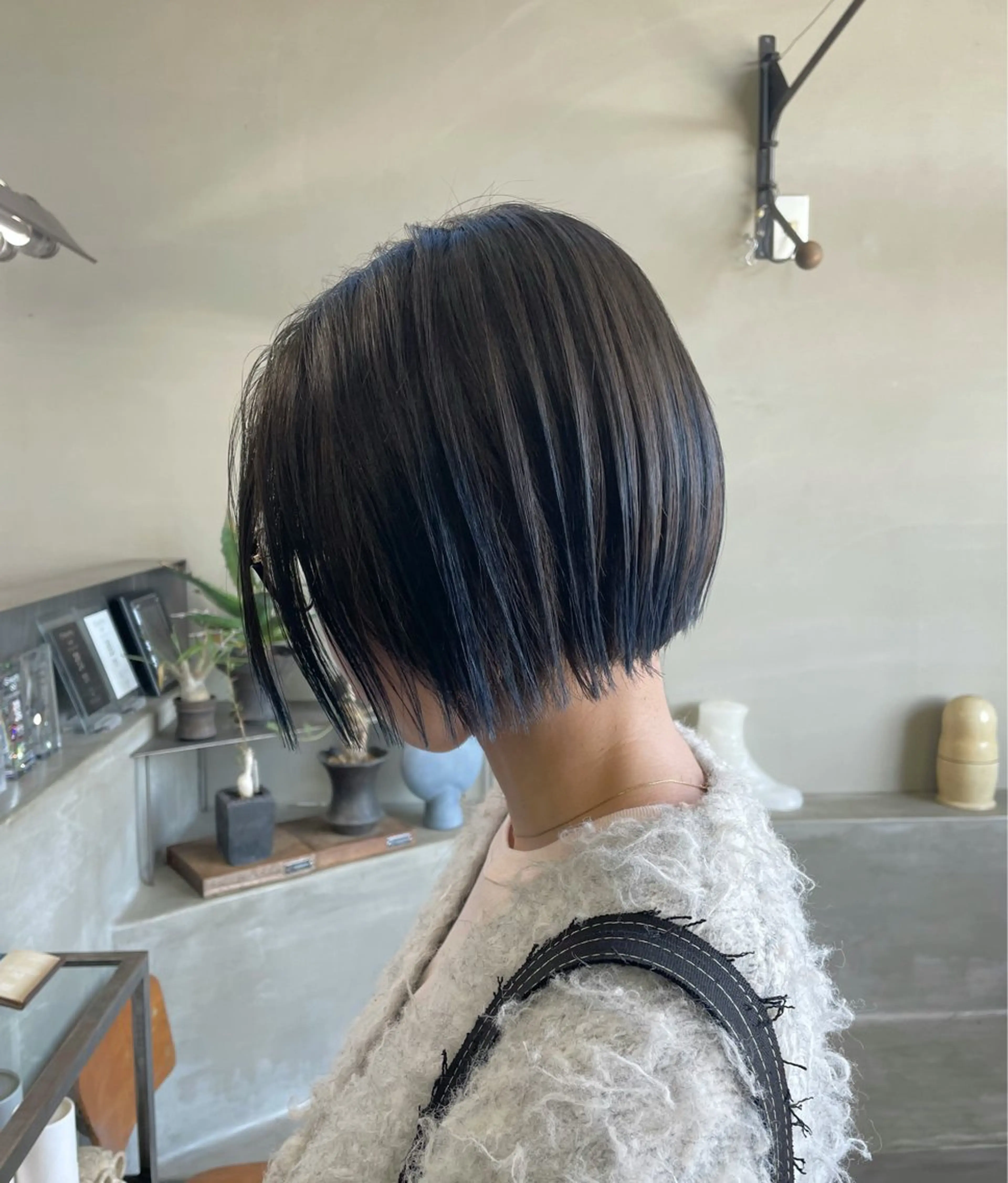 ショート ショートボブ ボブ ショートヘア cyan sayaのヘアスタイル