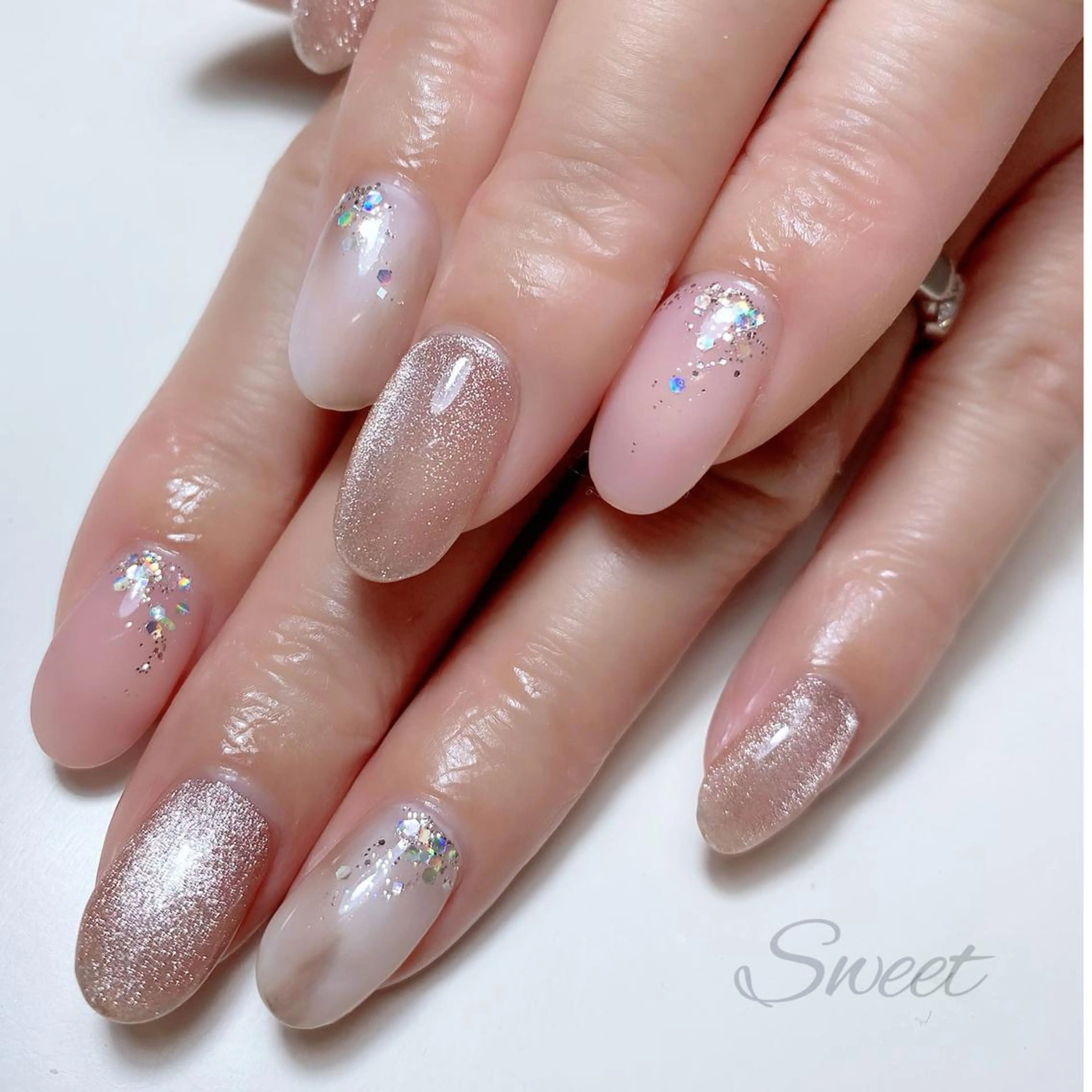 ネイル sweet 仲野陽子のネイルデザイン