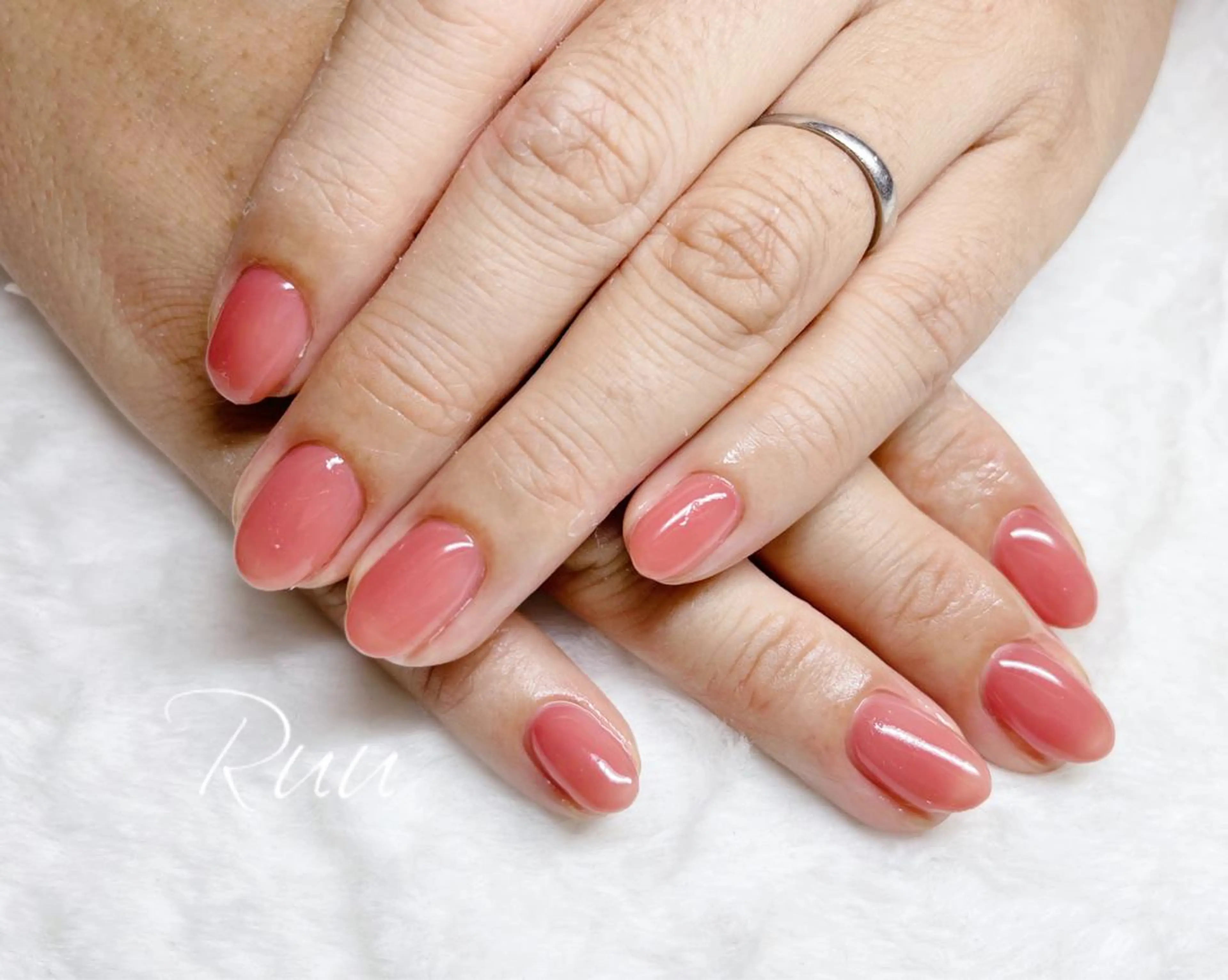ネイル アートネイル フットネイル フレンチネイル キラキラネイル 韓国ネイル Nail salon Ruuのネイルデザイン