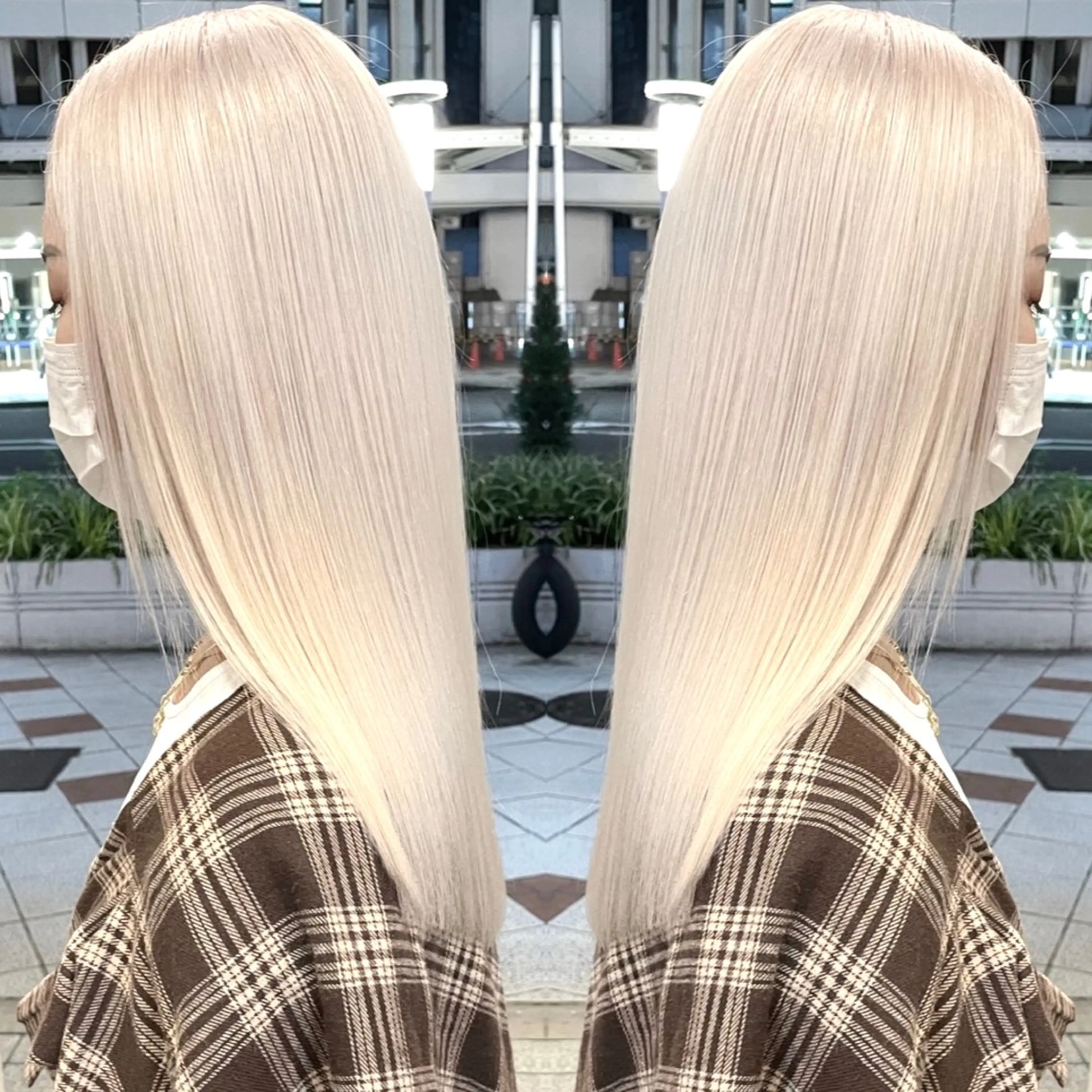 ロング 糸川 伸樹のヘアスタイル