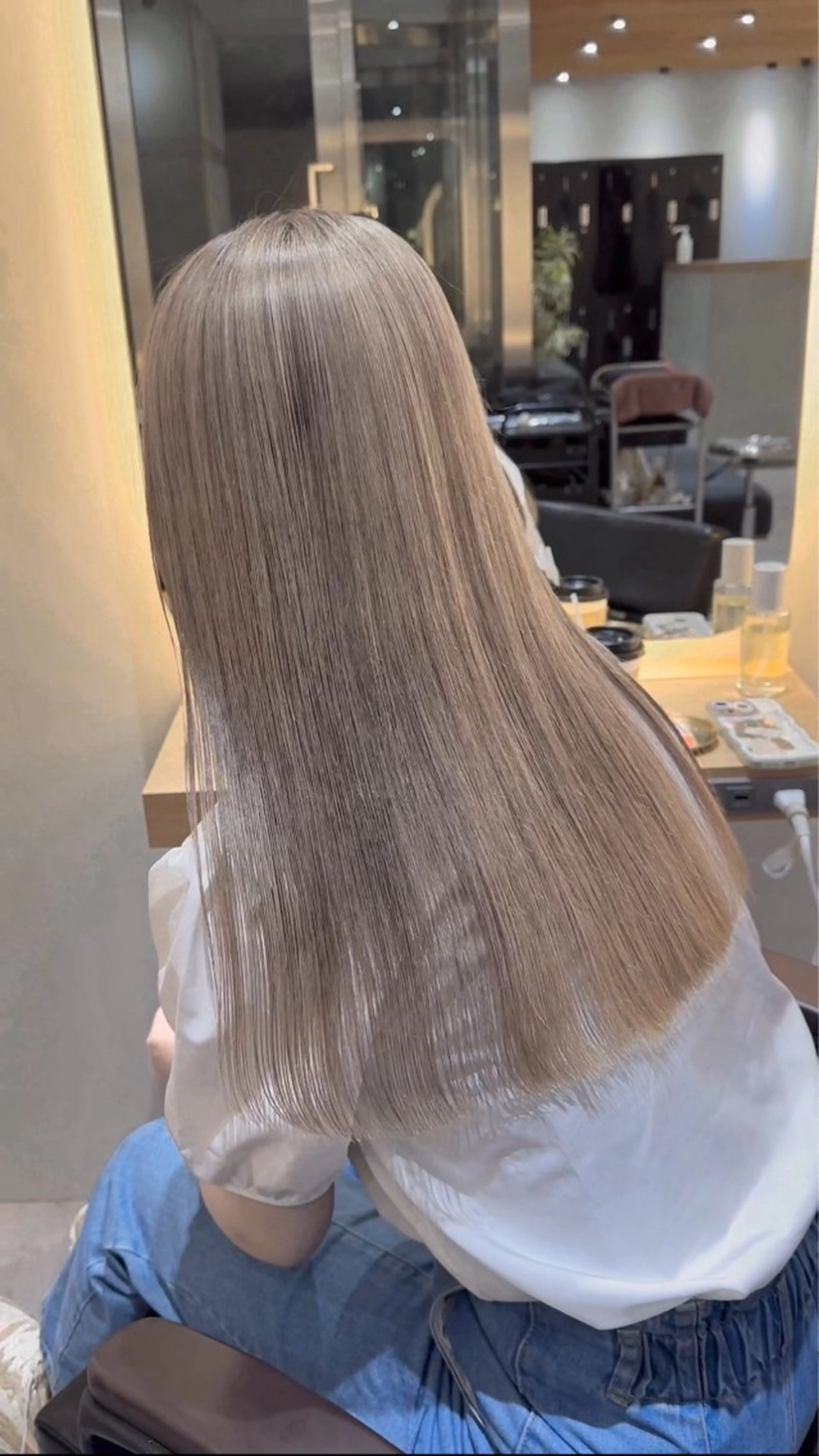 ロング カラー カット ヘアカラー トリートメント レイヤーカット/ ブリーチカラー/雅人のヘアスタイル