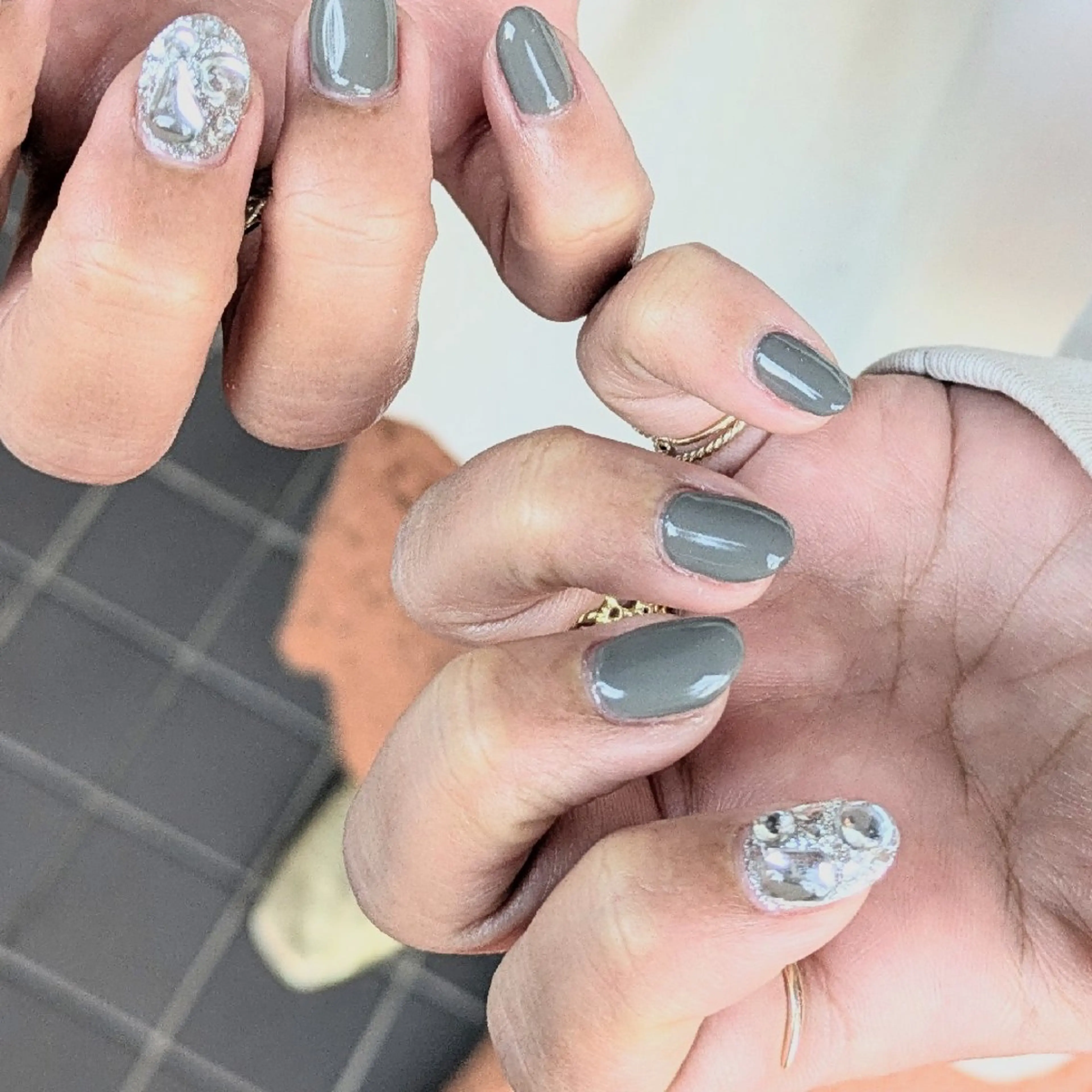 ネイル ストーンネイル as.nail あやのネイルデザイン