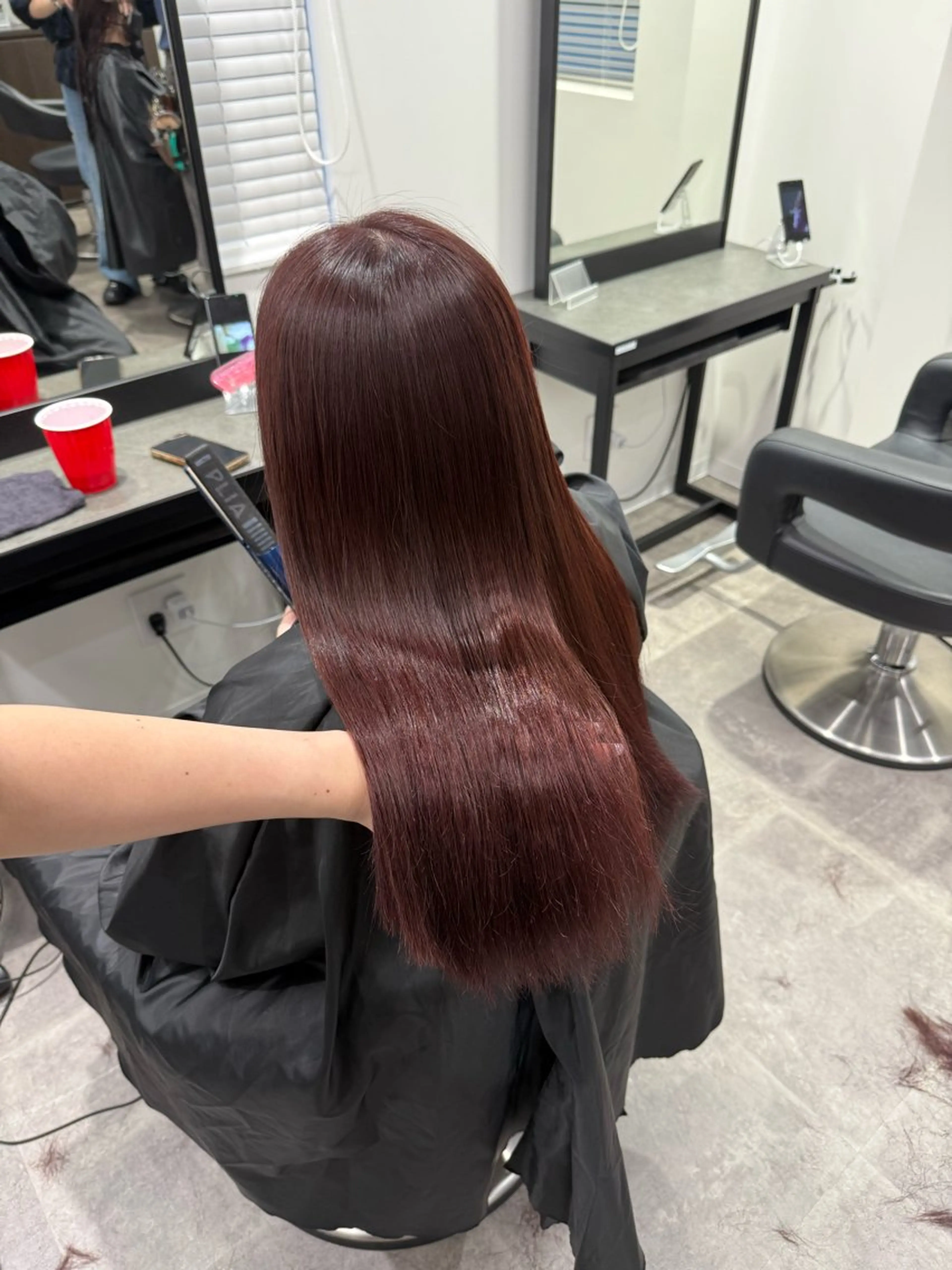 ロング カラー ヘアアレンジ ヘアカラー トリートメント ヘアセット 💗横浜美容室 💗HARUNAのヘアスタイル