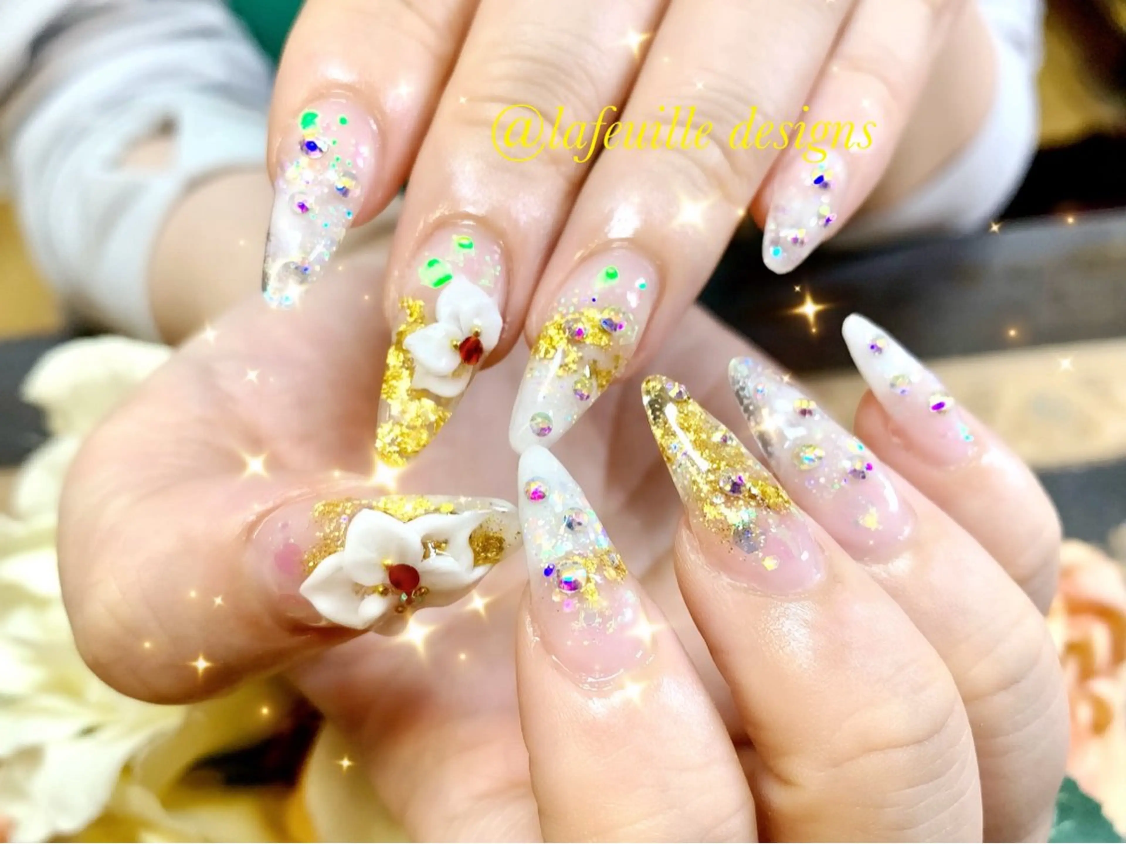 ネイル サロンドラフィーユ LAFEUILLEのネイルデザイン