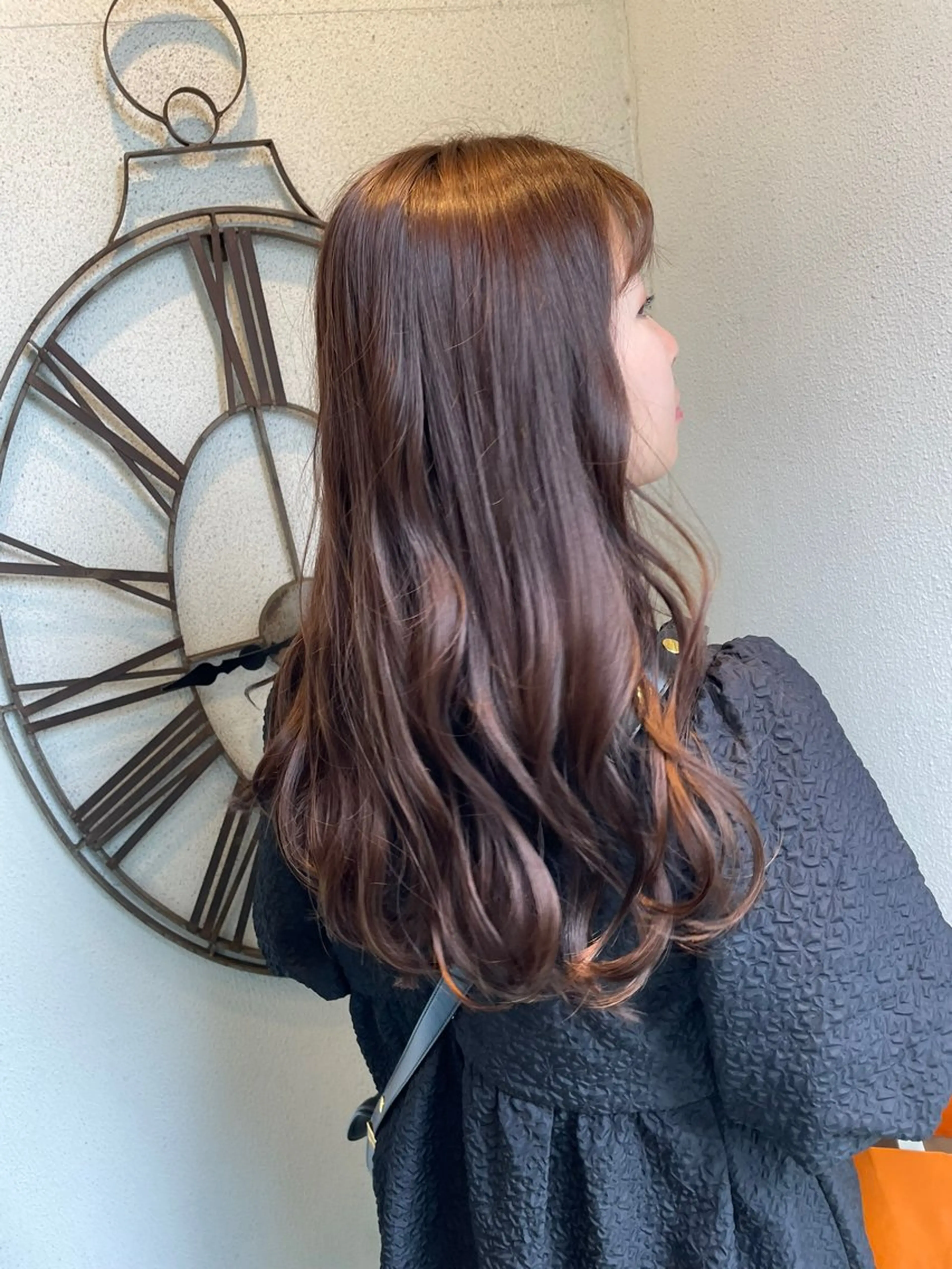 ロング カラー イルミナカラー Sanctuary 南森町店のヘアスタイル