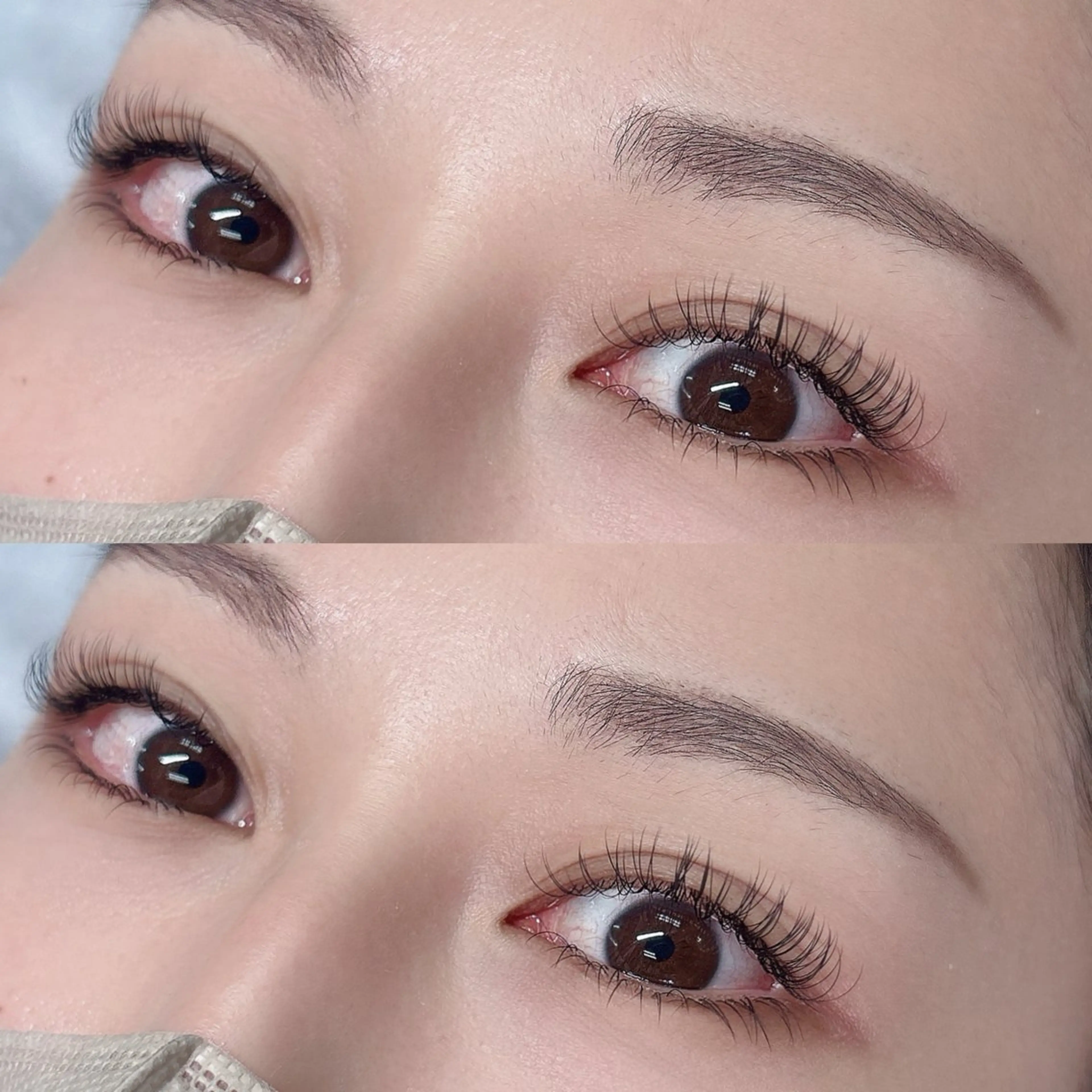 マツエク・マツパ 下まつげエクステ EYELA南森町 帆乃佳✌︎¨̮のマツエク・マツパデザイン