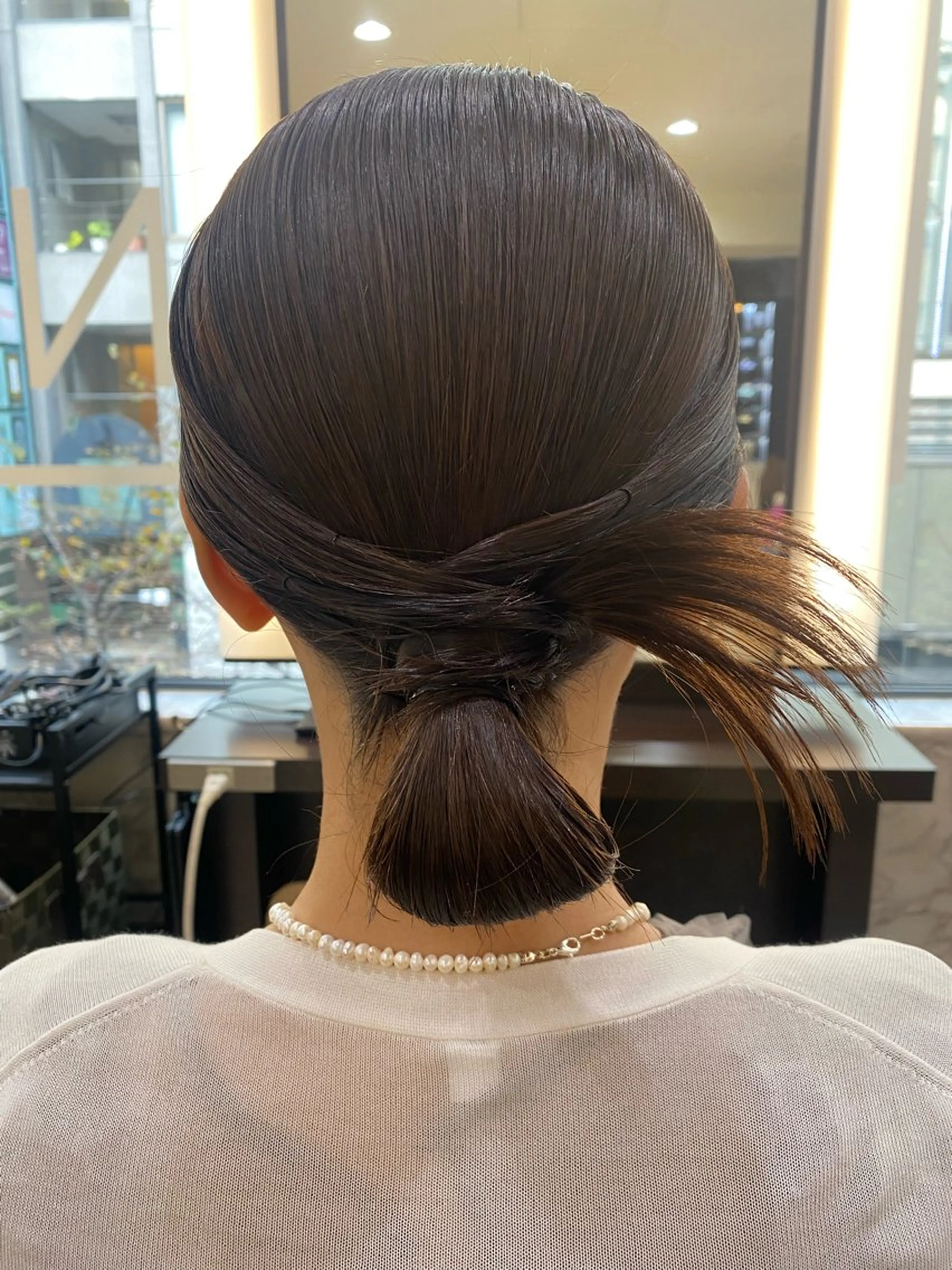 セミロング ヘアアレンジ 石垣廣乃 /Hironoのヘアスタイル