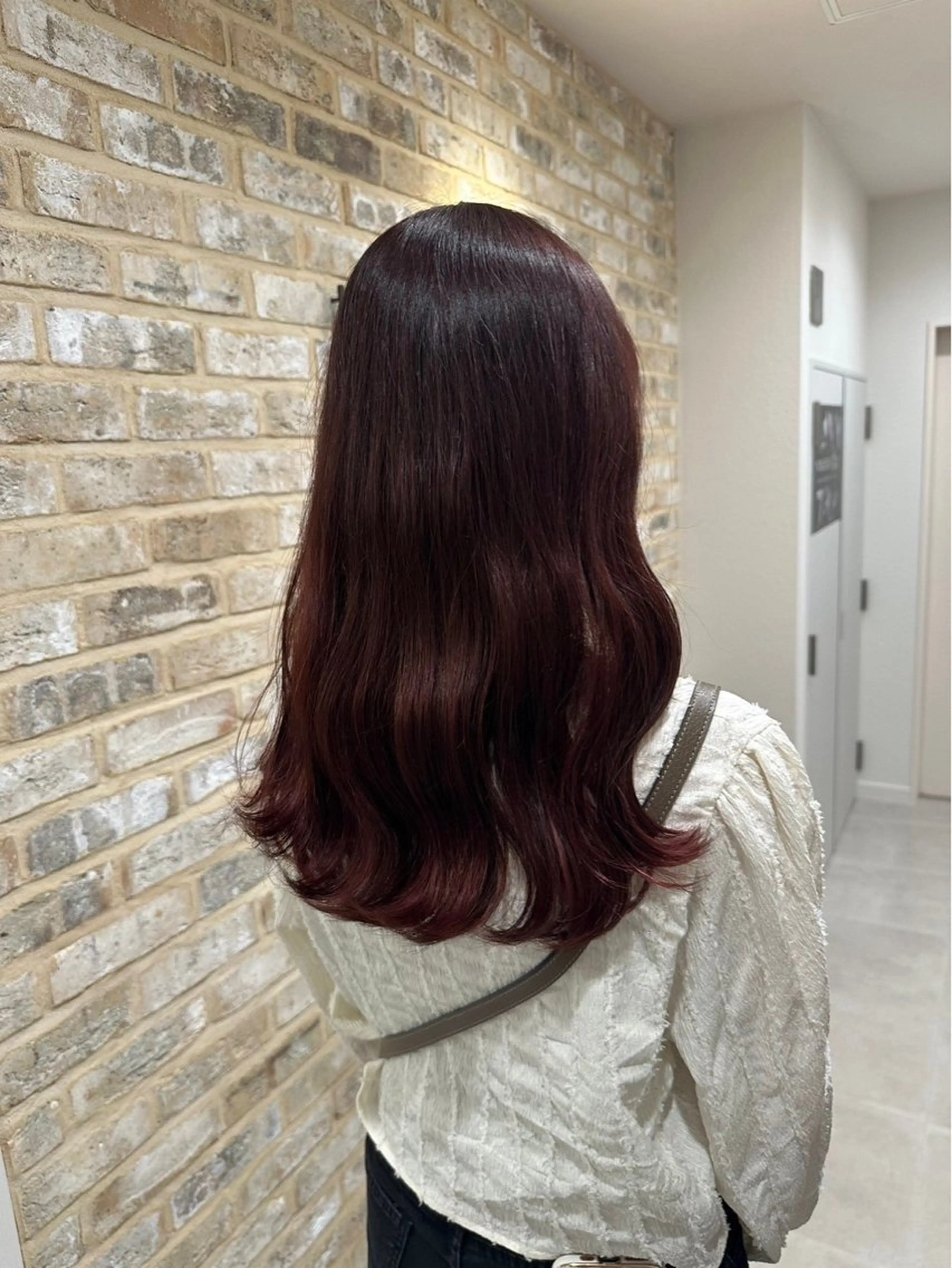 ロング カラー レッドカラー ヘアカラー メンズ特化🔥再現度 高カット/パーマ/元のヘアスタイル