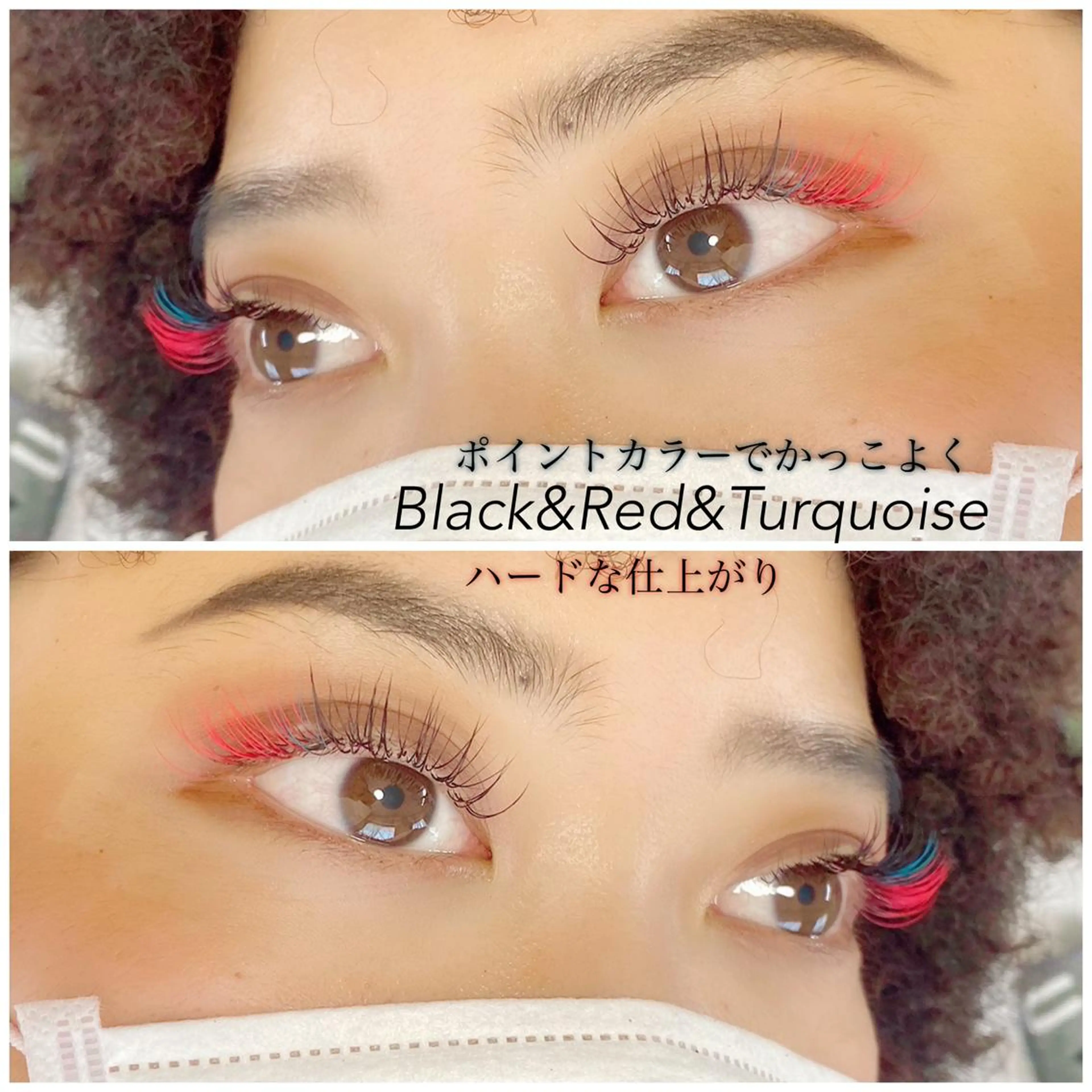 マツエク・マツパ 【那覇/束感まつ毛 /LED】ｷｬﾒﾙのマツエク・マツパデザイン