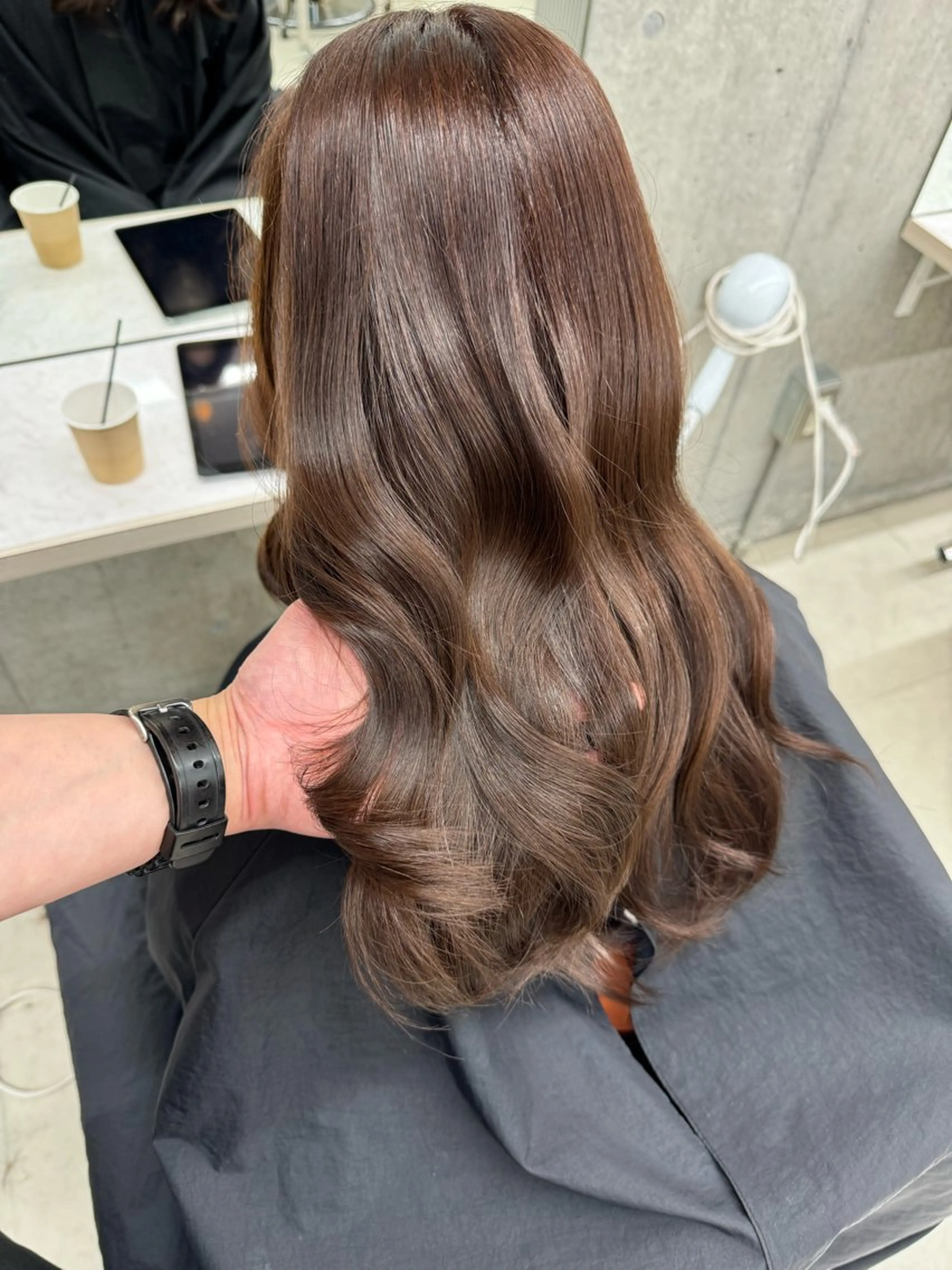 ロング カラー うる艶ヘア♡韓国好き 透明感　shotaのヘアスタイル