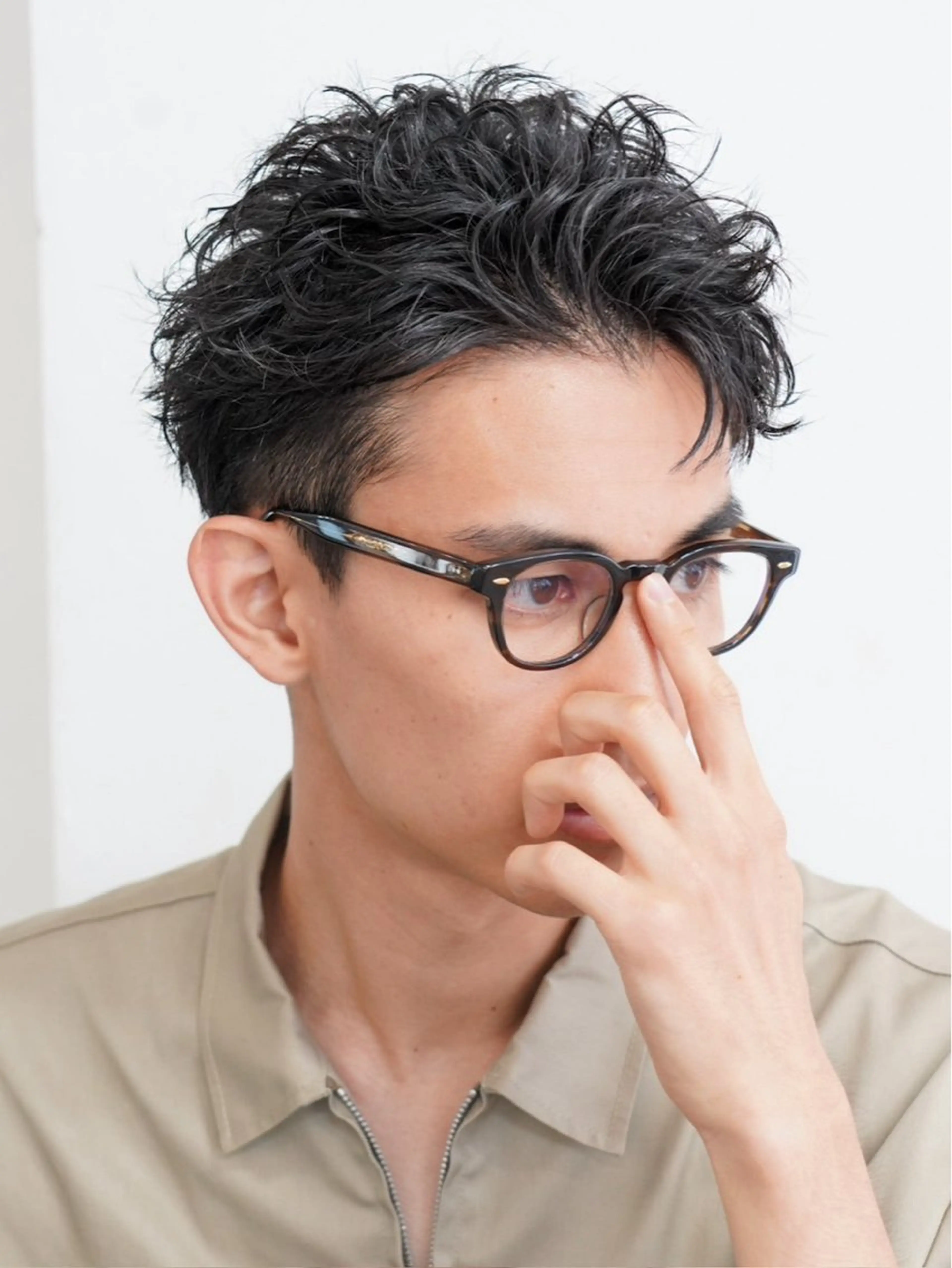 カラー パーマ ツイストスパイラルパーマ ウルフカット ニュアンスパーマ プードルパーマ スパイラルパーマ 夏果⭐︎fifth 天神 海外風パーマのヘアスタイル