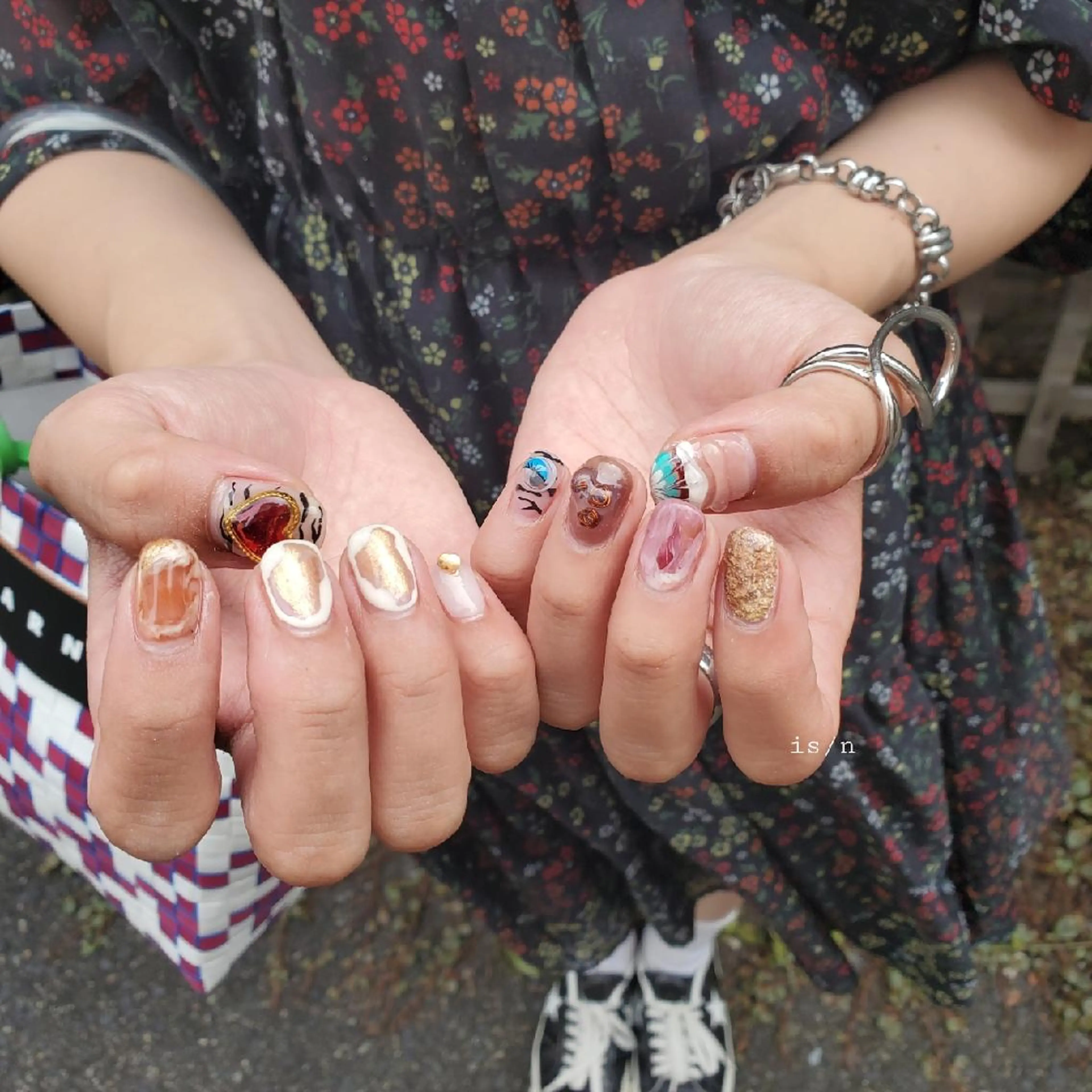 ネイル ハンドネイル 店長 佐藤のネイルデザイン