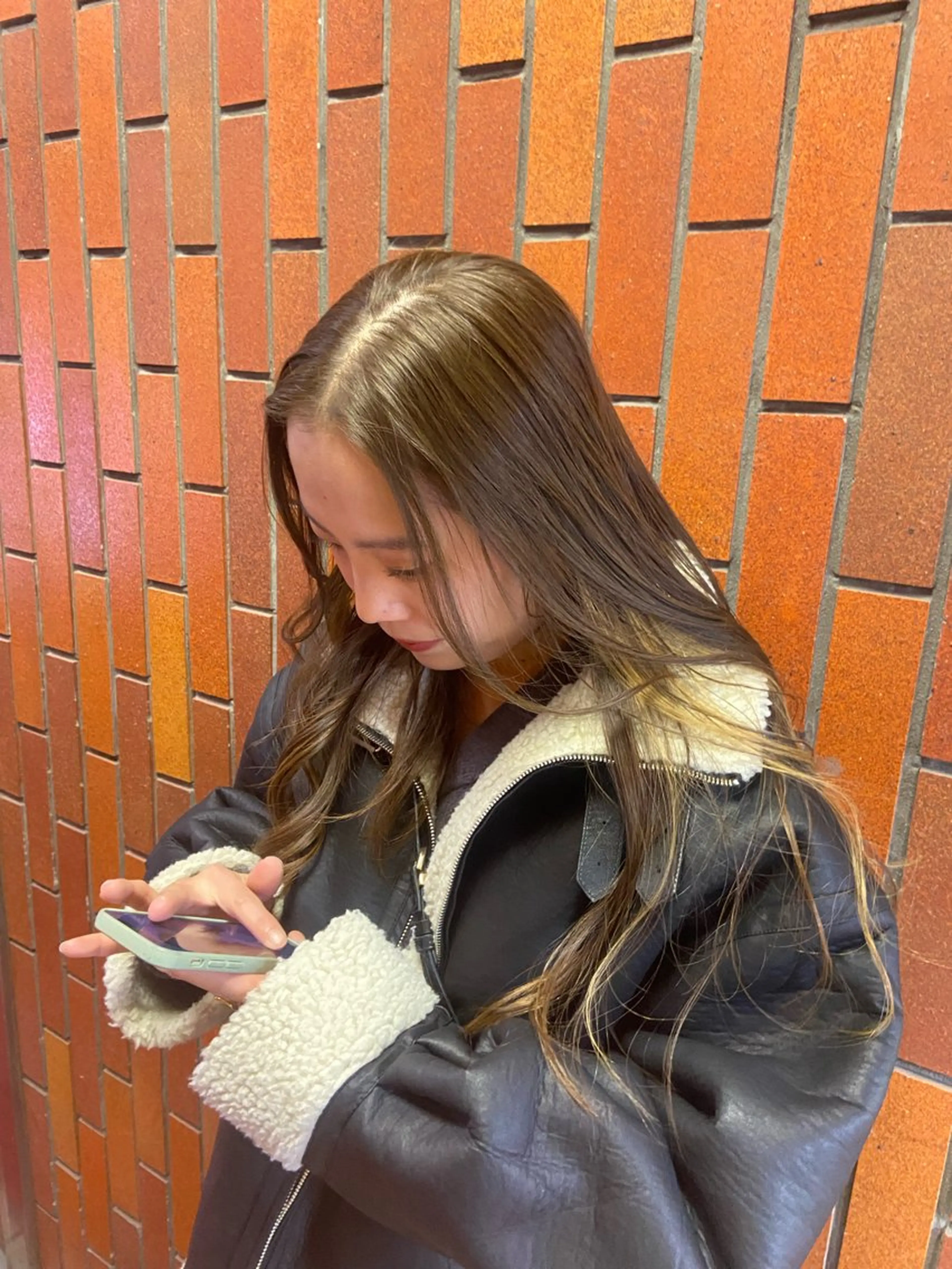 ロング lien.所属・日髙 愛華のヘアスタイル