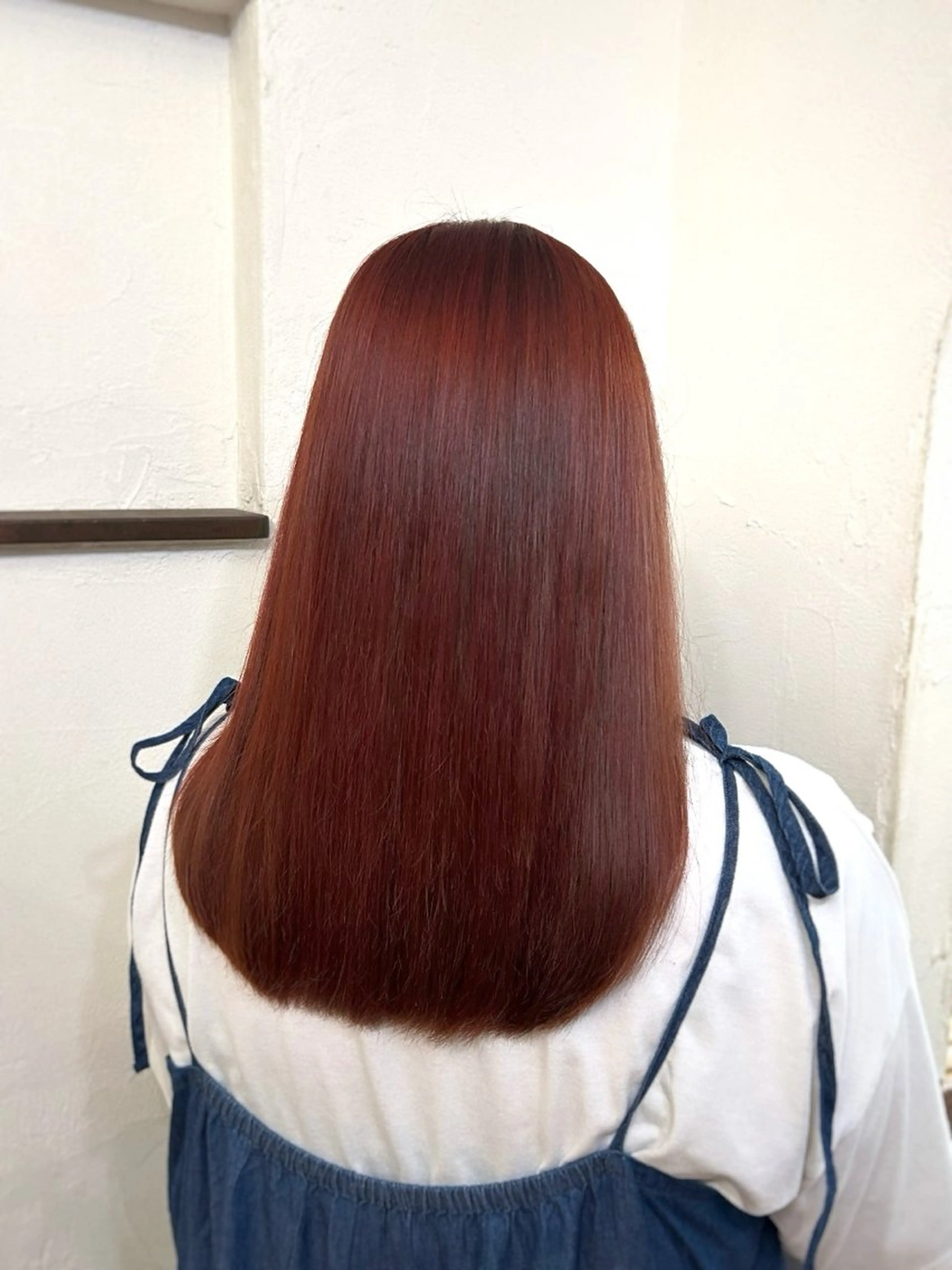 セミロング ヘアカラー トリートメント たきぐち さくらのヘアスタイル