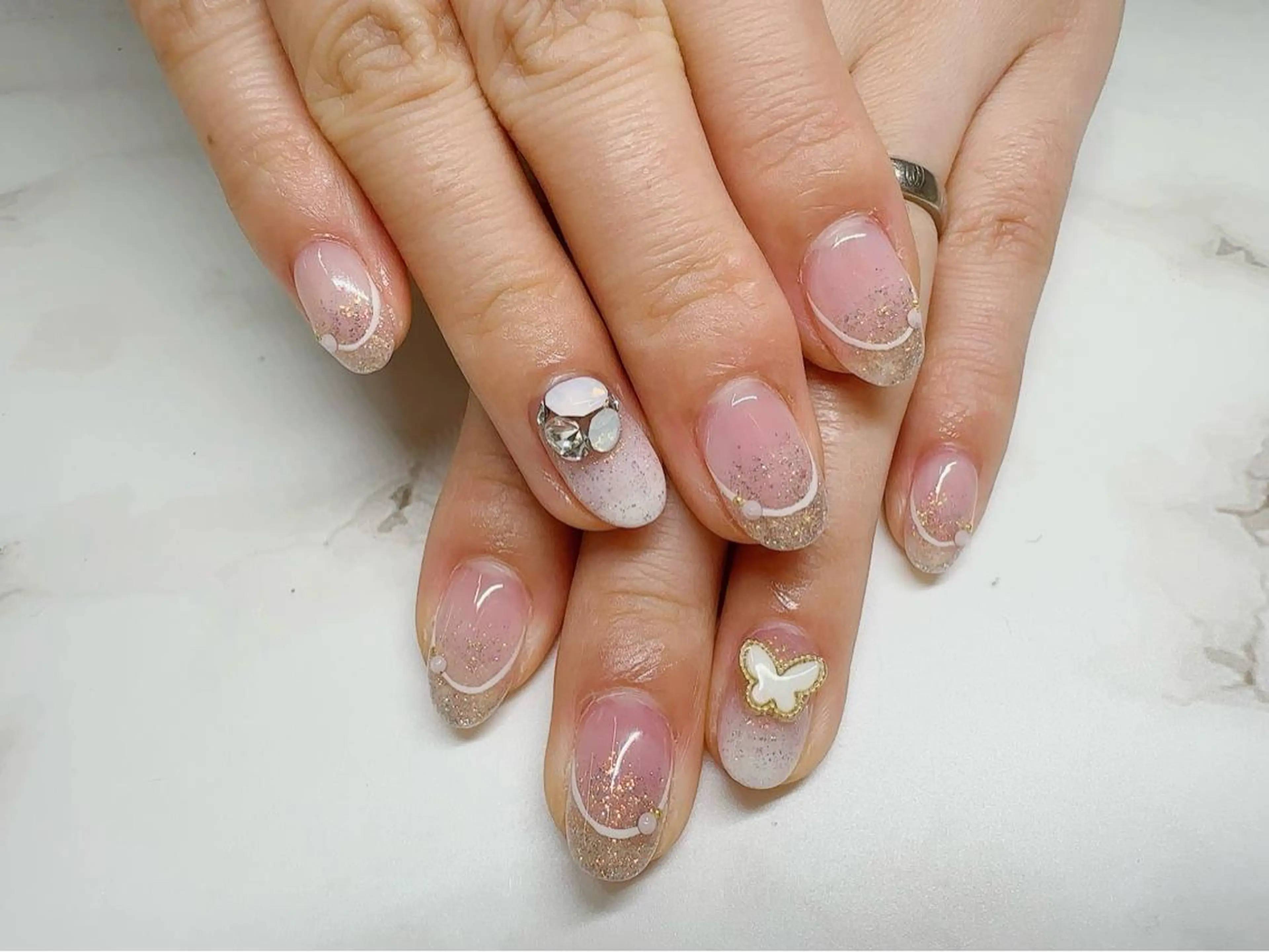 ネイル ハンドネイル ハンドケア Muse nail USUIのネイルデザイン