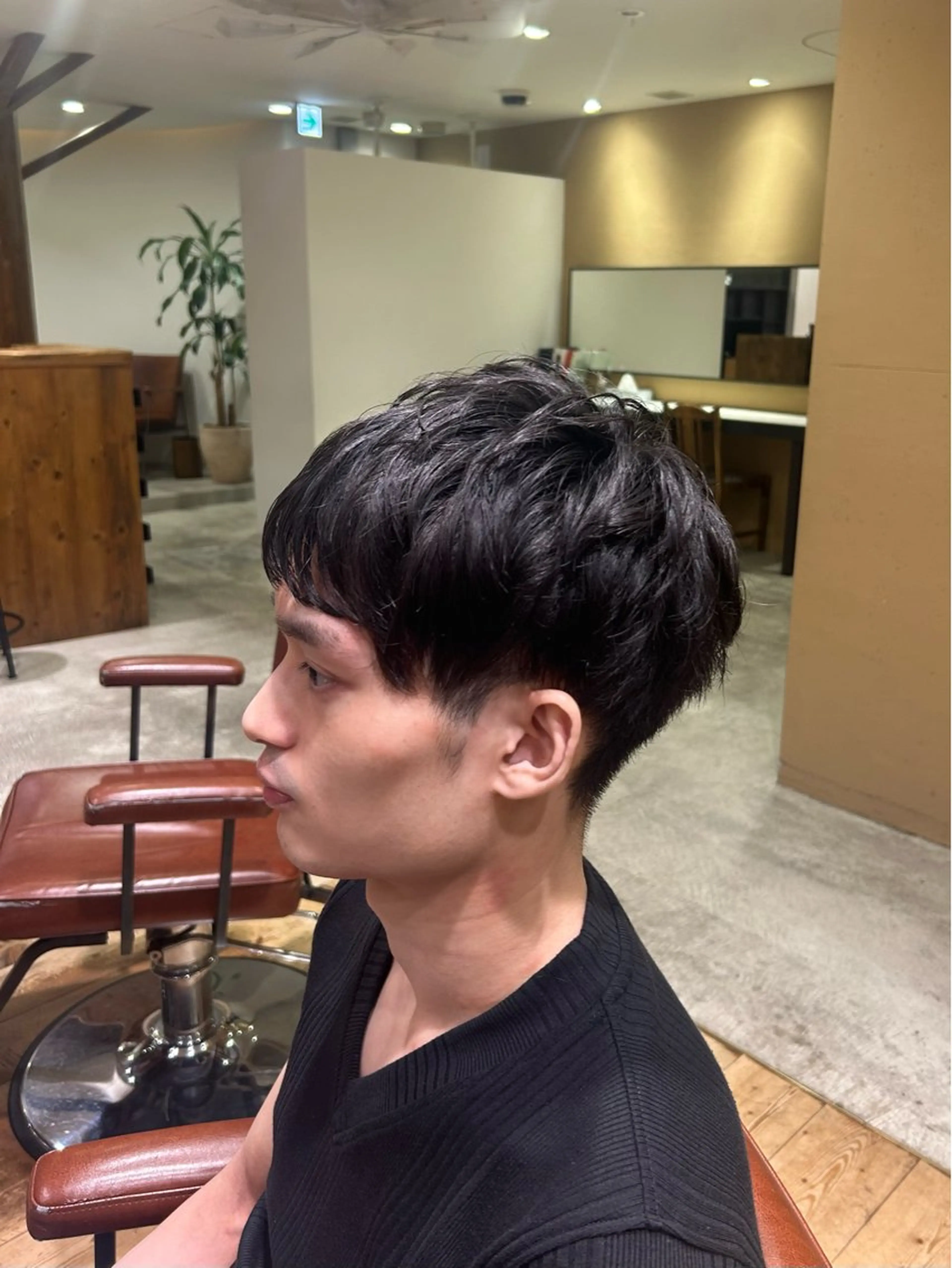 メンズ カット nana/ボブ/ レイヤー/梅田のヘアスタイル