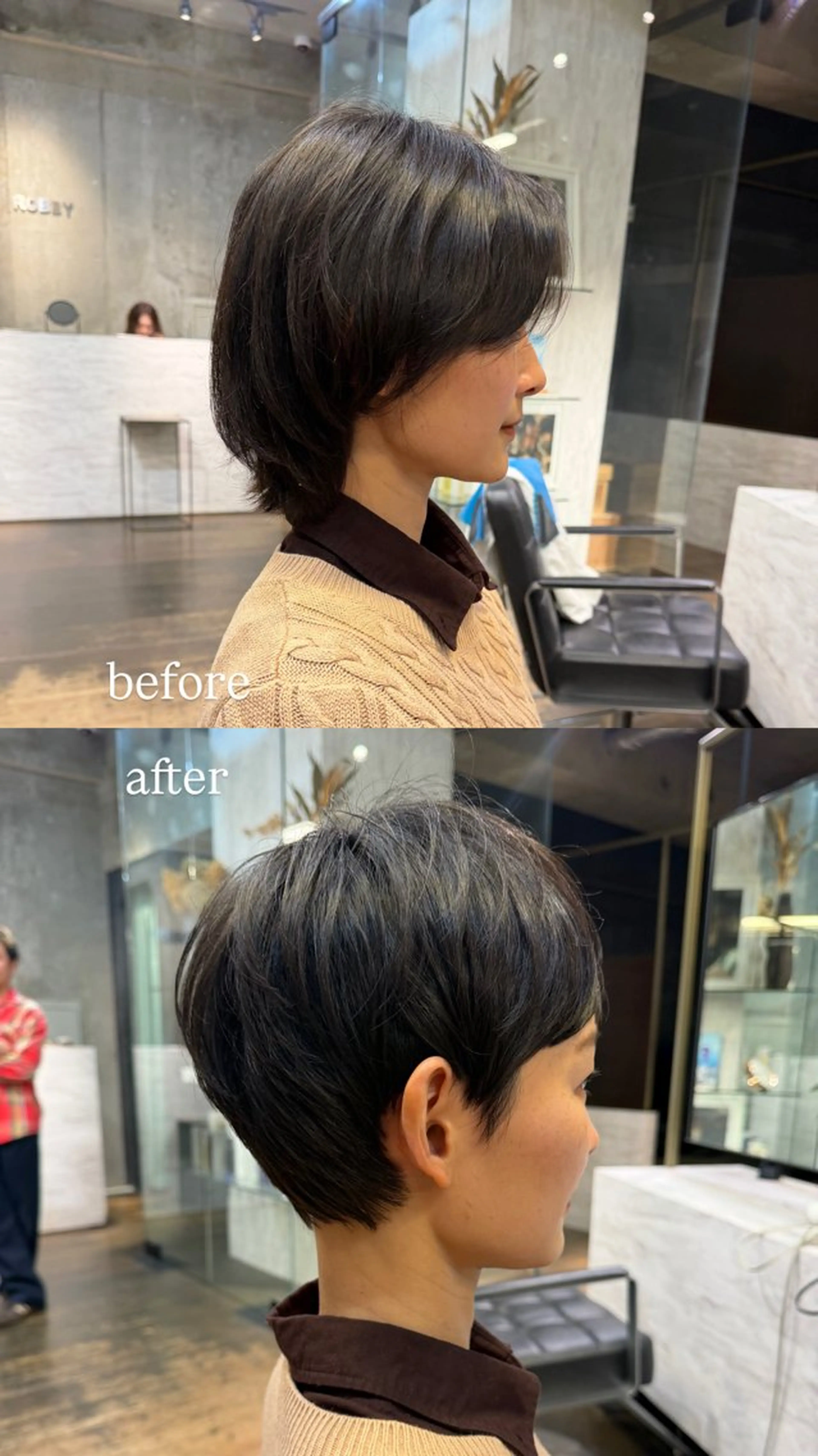 ショート ベリーショート ショートヘア ココ/楽ちん 似合わせショート🌿のヘアスタイル