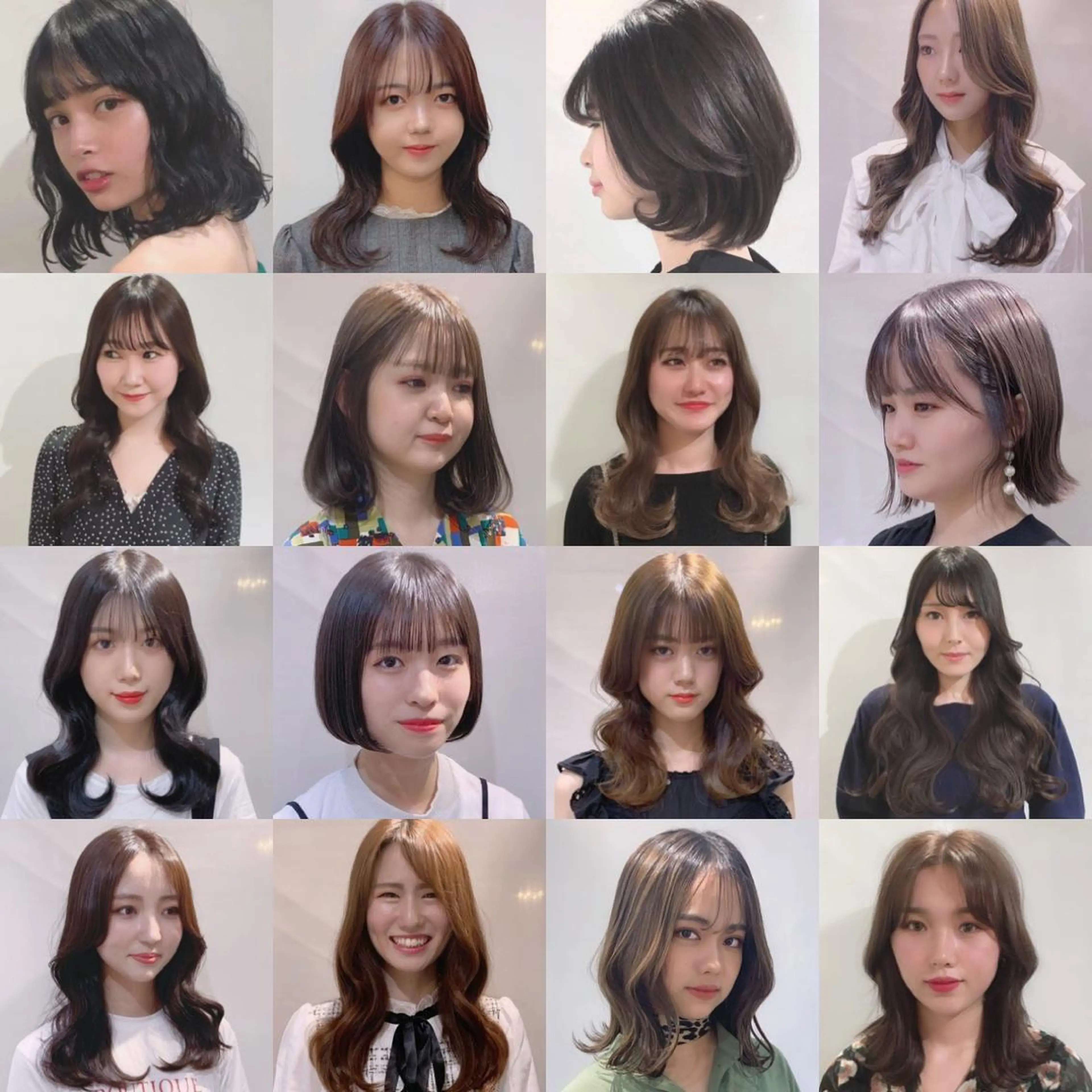 ミディアム カラー ヘアアレンジ 柔らか垢抜けｶﾗｰと ｶｯﾄ🫧ASUKAのヘアスタイル