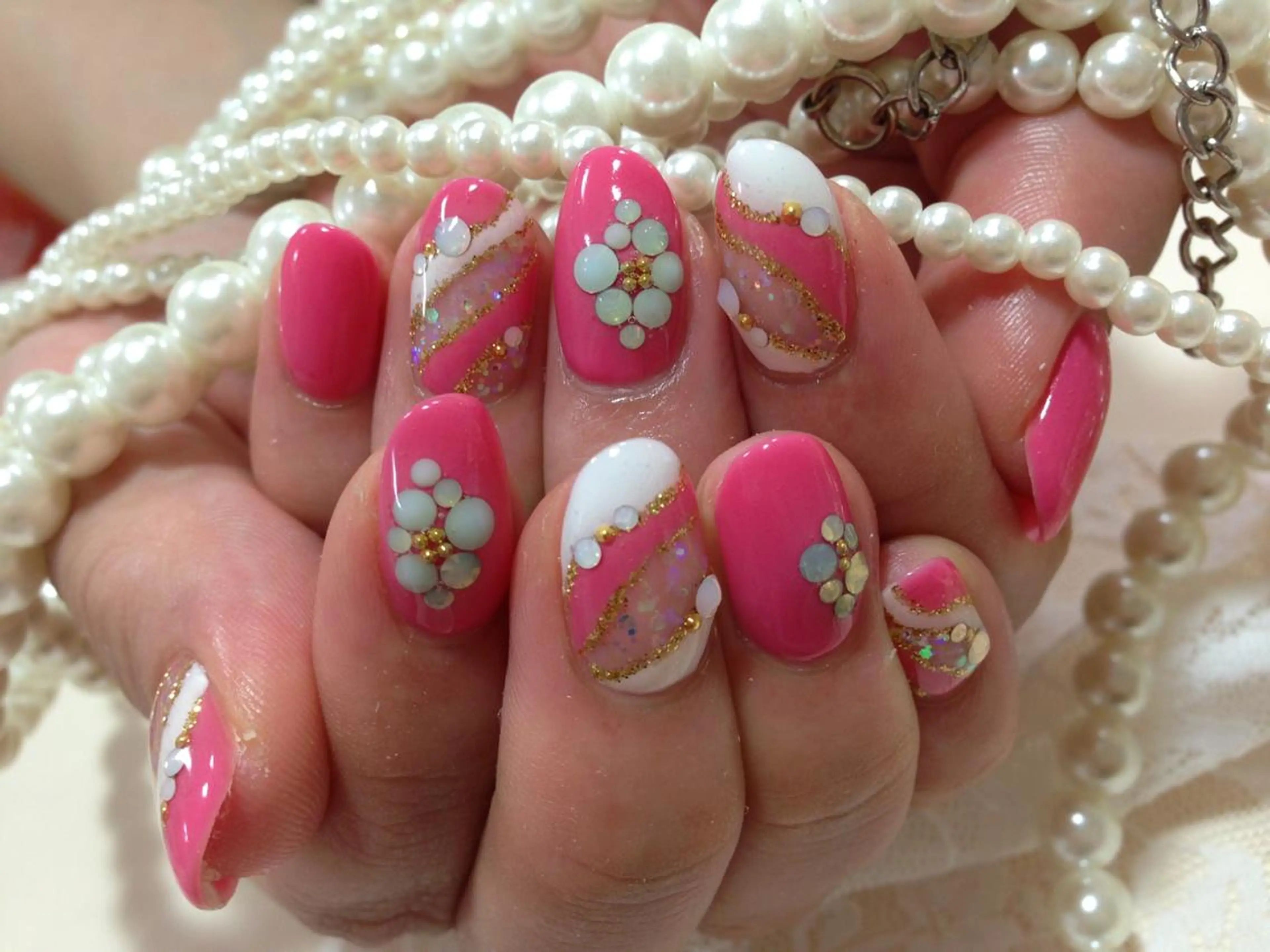 ネイル ハンドネイル nail salon en familleのネイルデザイン