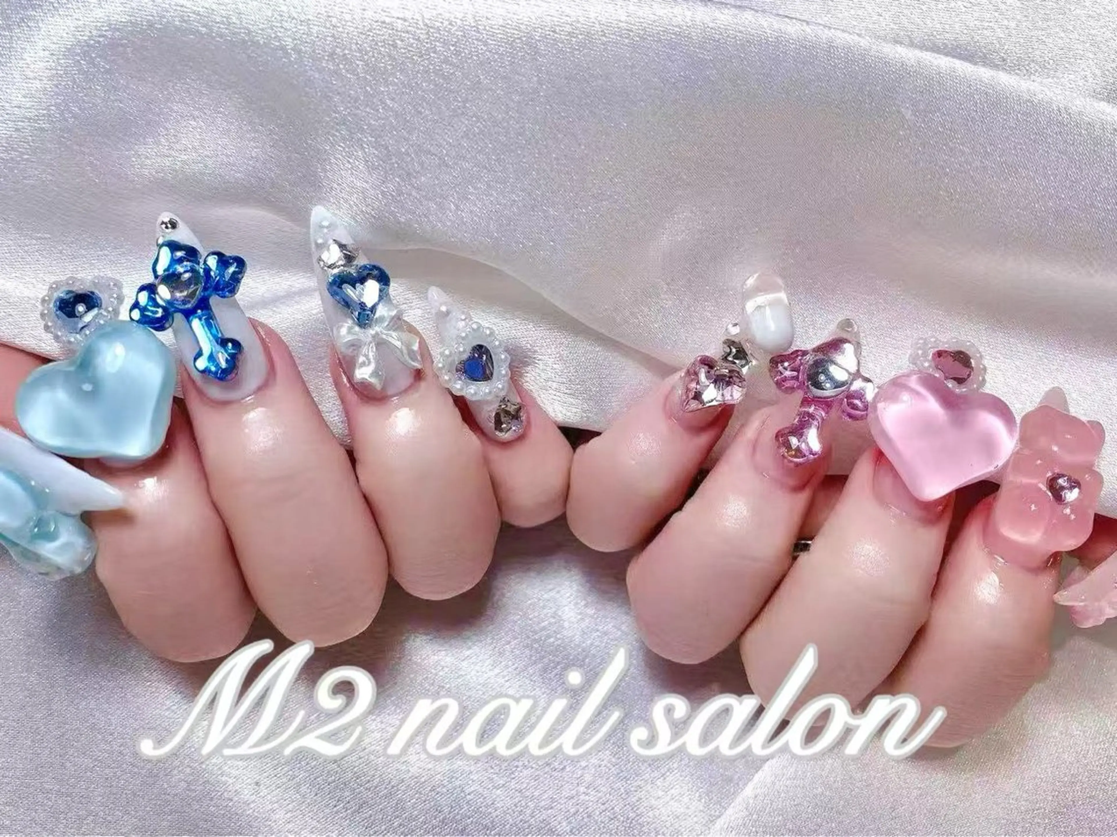 ネイル 長さだし専門店 M2　rikaのネイルデザイン