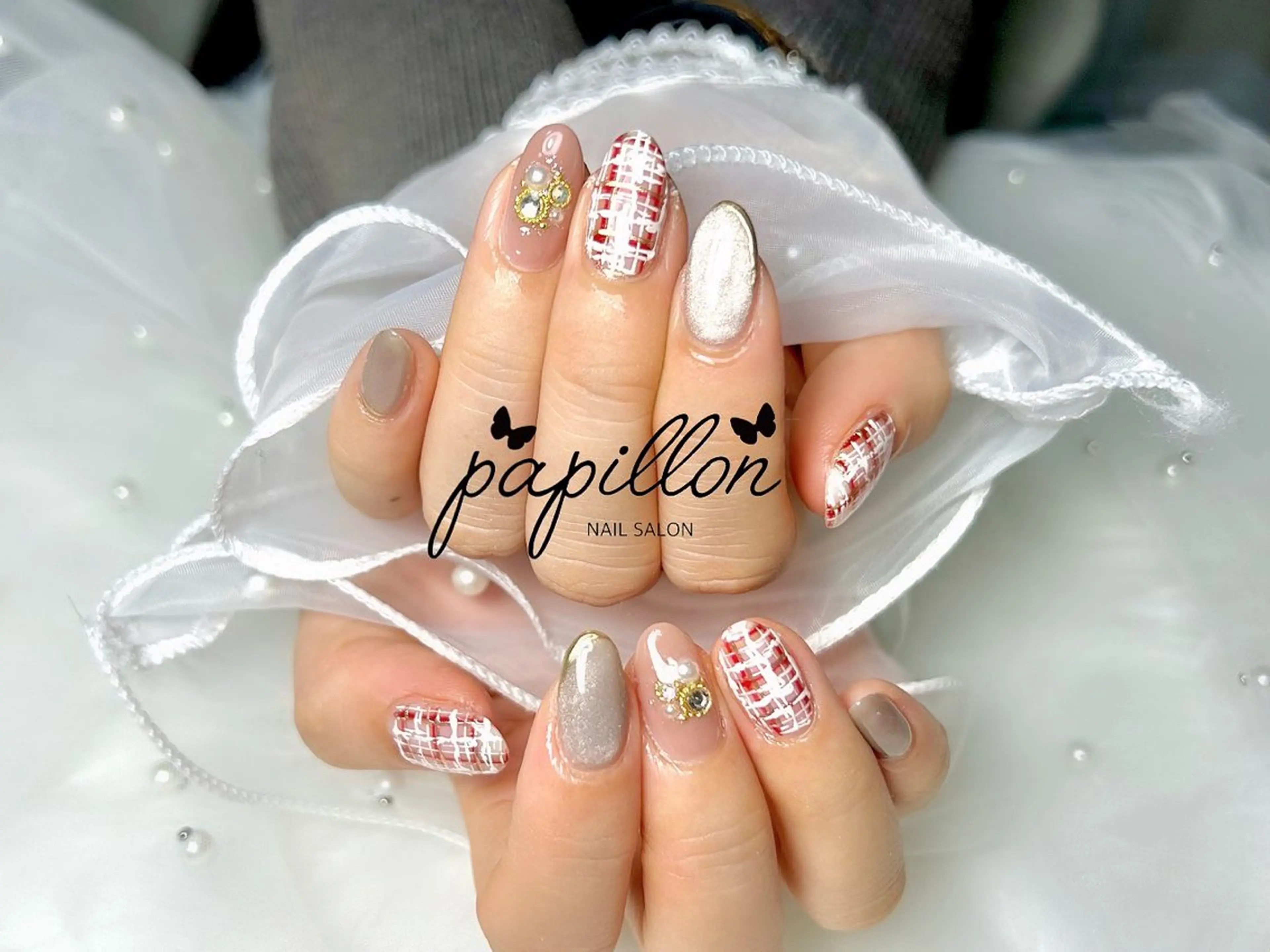 ネイル 持ち込み NAILSALON papillonのネイルデザイン